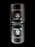 Glass Alchemy Jar Black 50ml