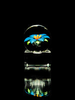 Florin Glass Flower Marble