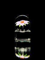 Florin Glass Flower Marble