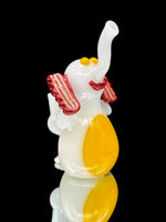 Flame Princess Glass Bacon Egg Elephant