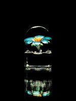 Florin Glass Flower Marble