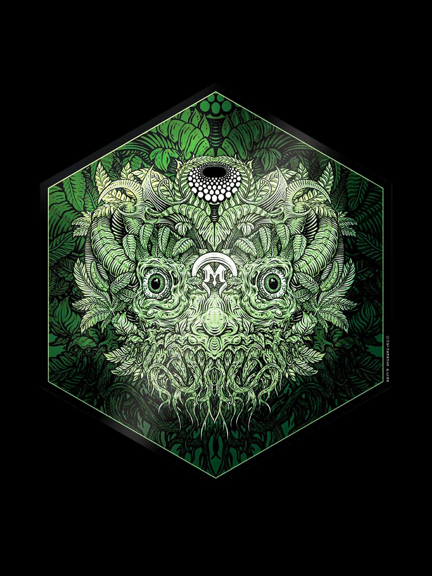 Mothership Silicone Hex Mat Giver Face