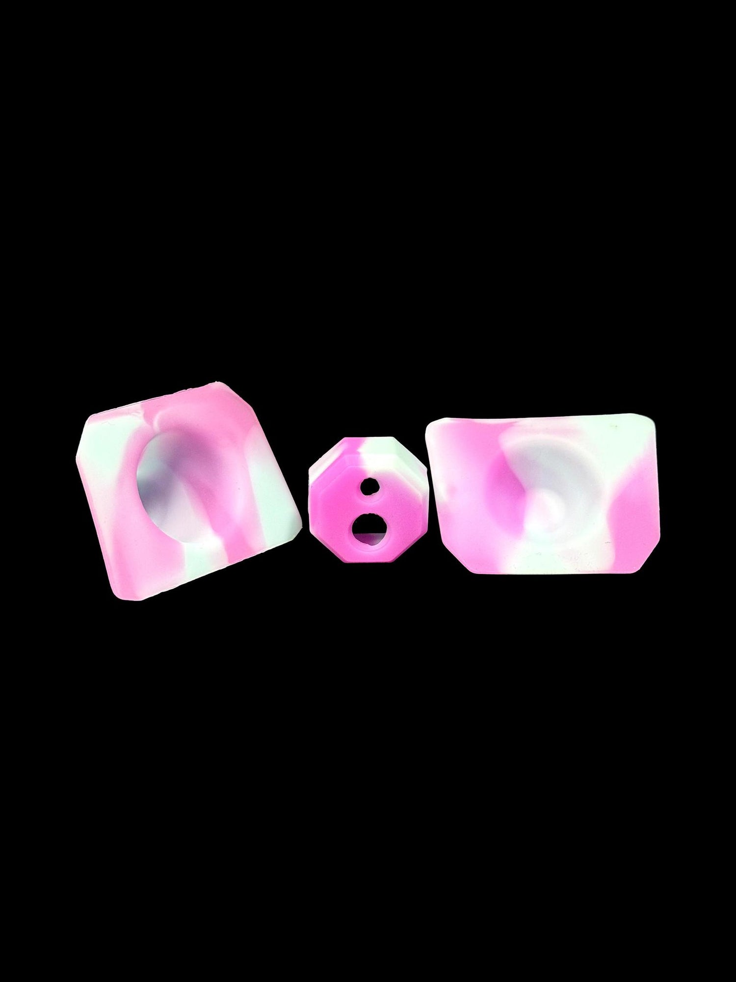 Dab Rite Pro Silicone Replacement- Glow Purple Mint Swirl