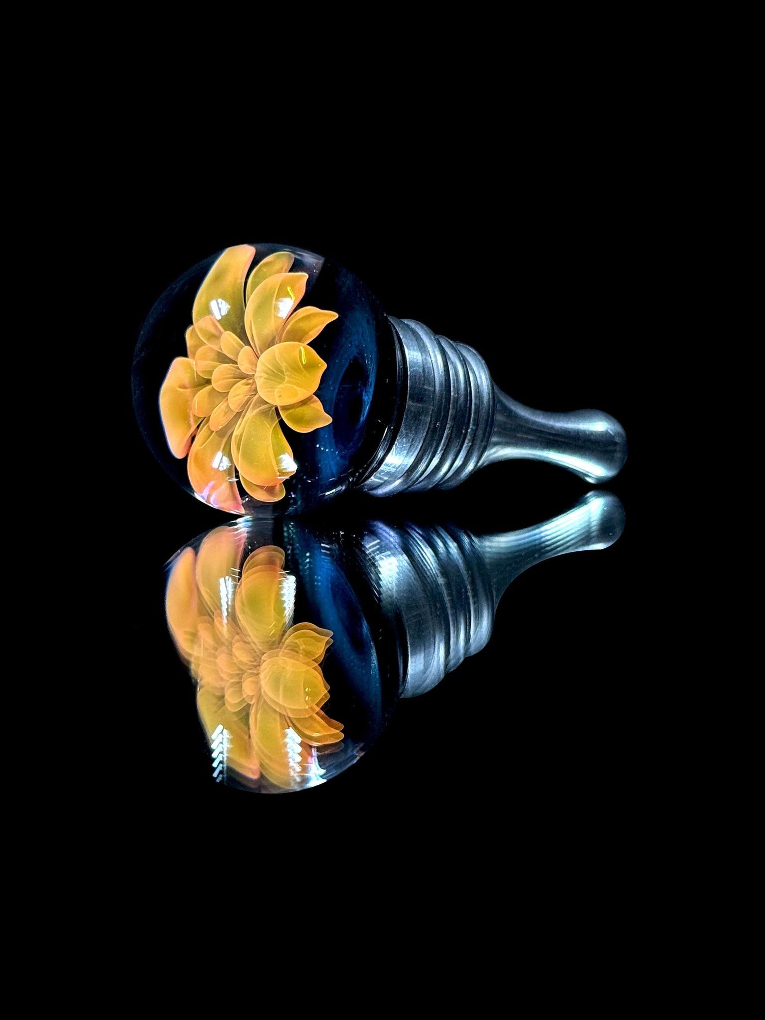 Florin Glass Wine Stopper