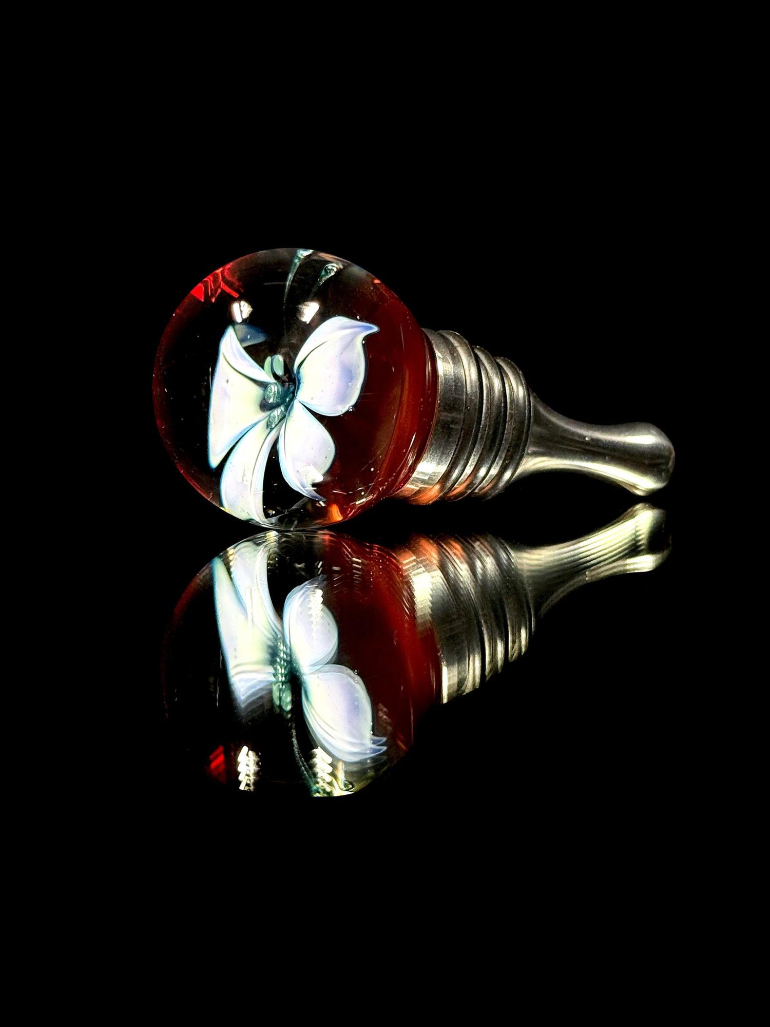Florin Glass Wine Stopper