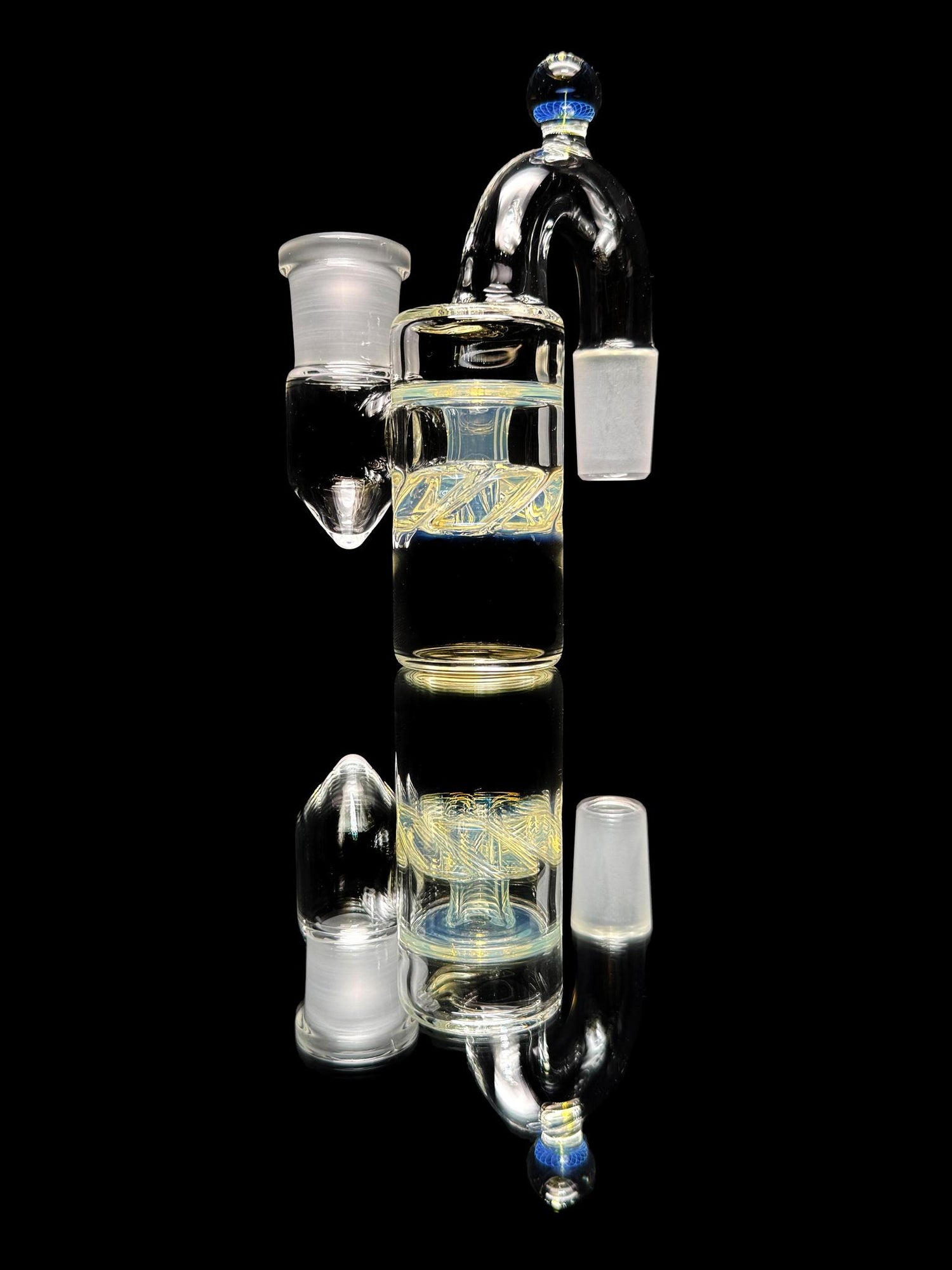 Terroir x Worm Glass Fumed Dry Catcher V3 18mm 90 Degree
