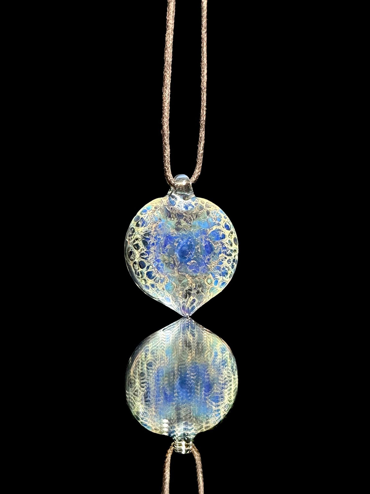 Florin Glass Flower Pendant
