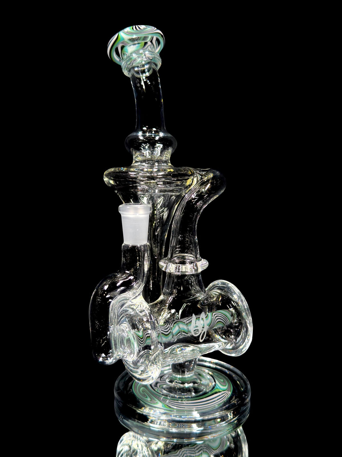 Oj Flame Wig Wag Inline Recycler