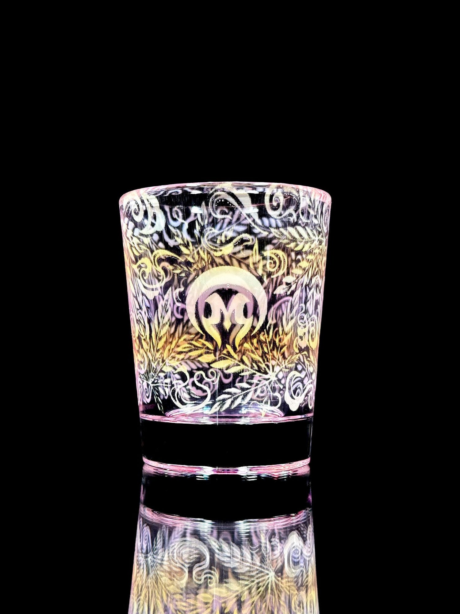 Mothership Hologram Shot Glass