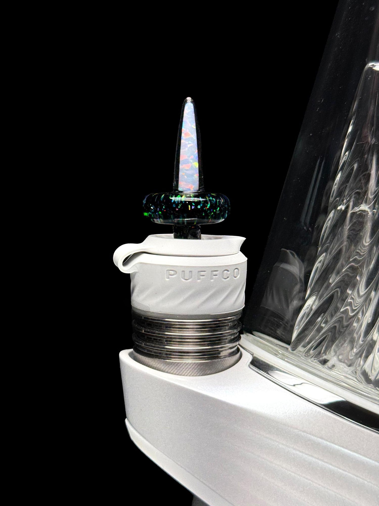Bhoro Glass 20mm Opal Spike Joystick