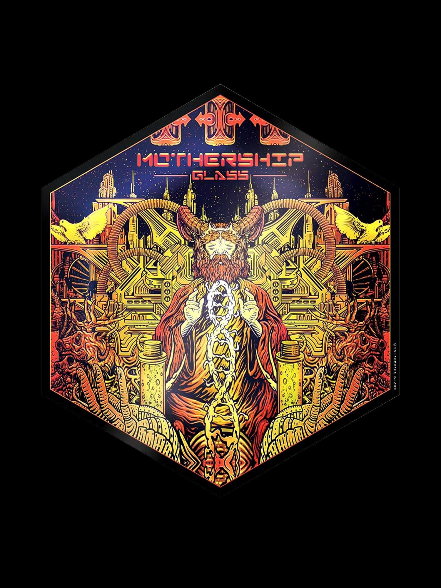 Mothership Silicone Hex Mat Ark