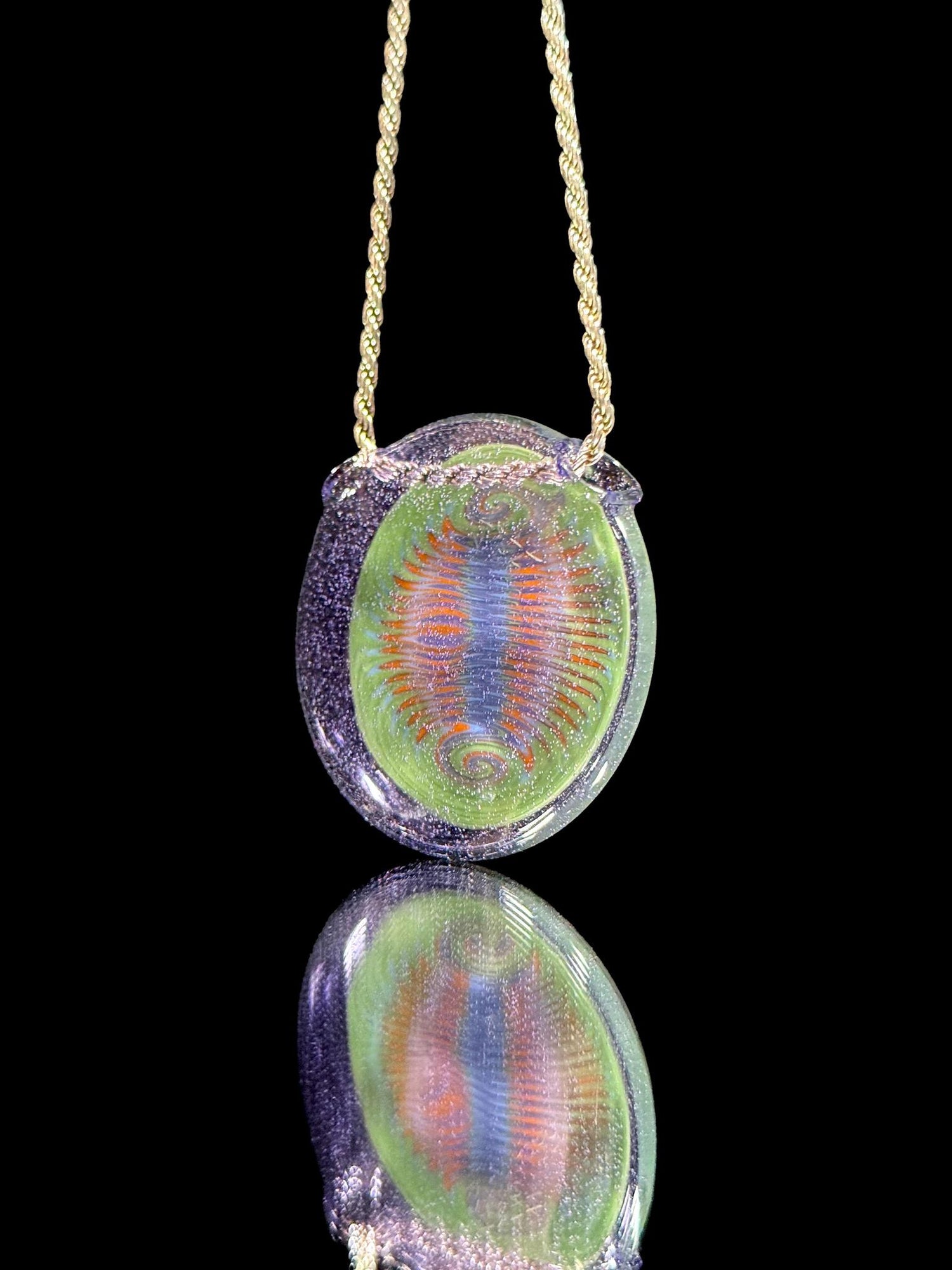 Jeff Spaga Hollow Disc Pendant