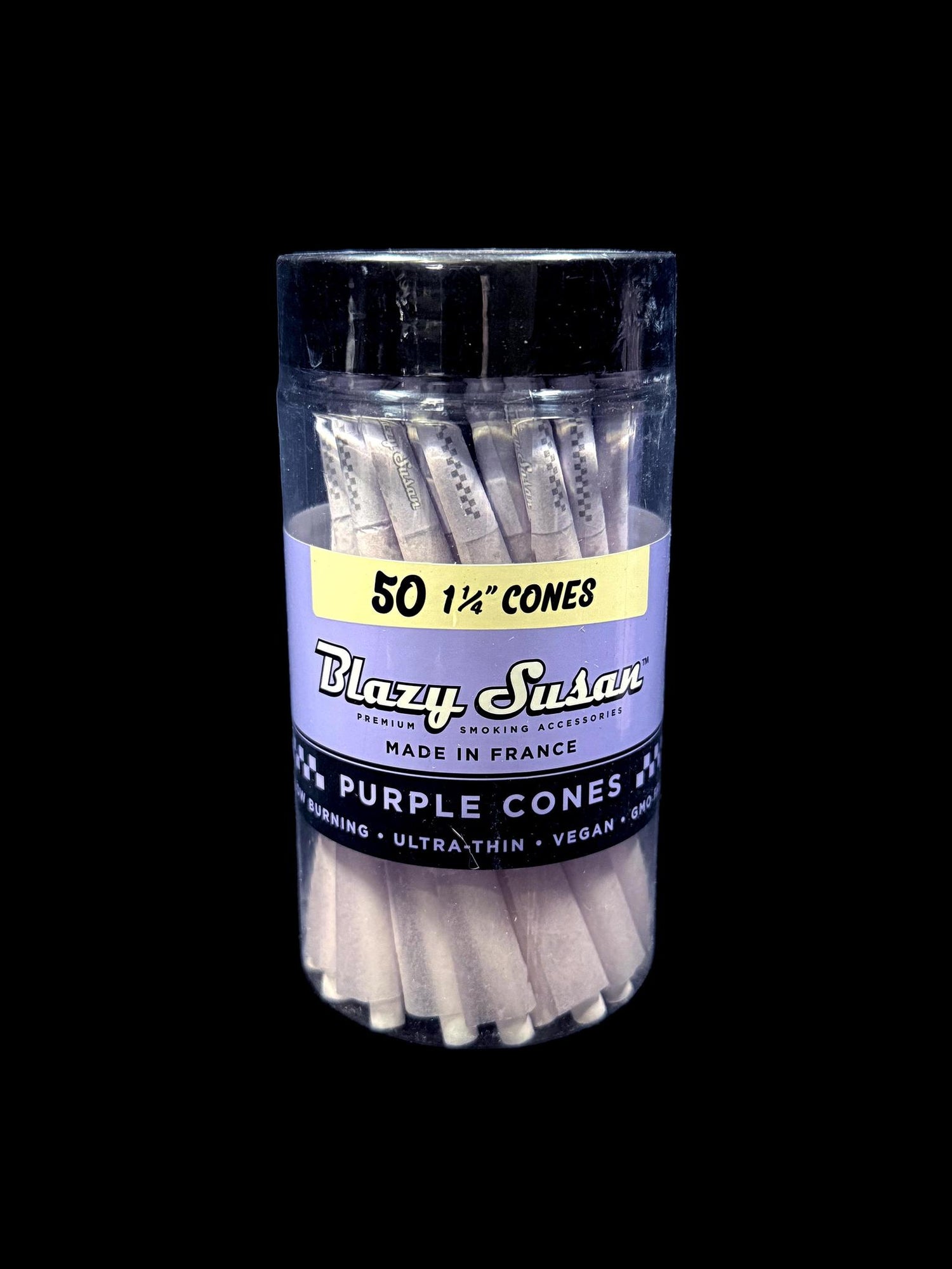 Blazy Susan Cones 1.25 Purple 50pk