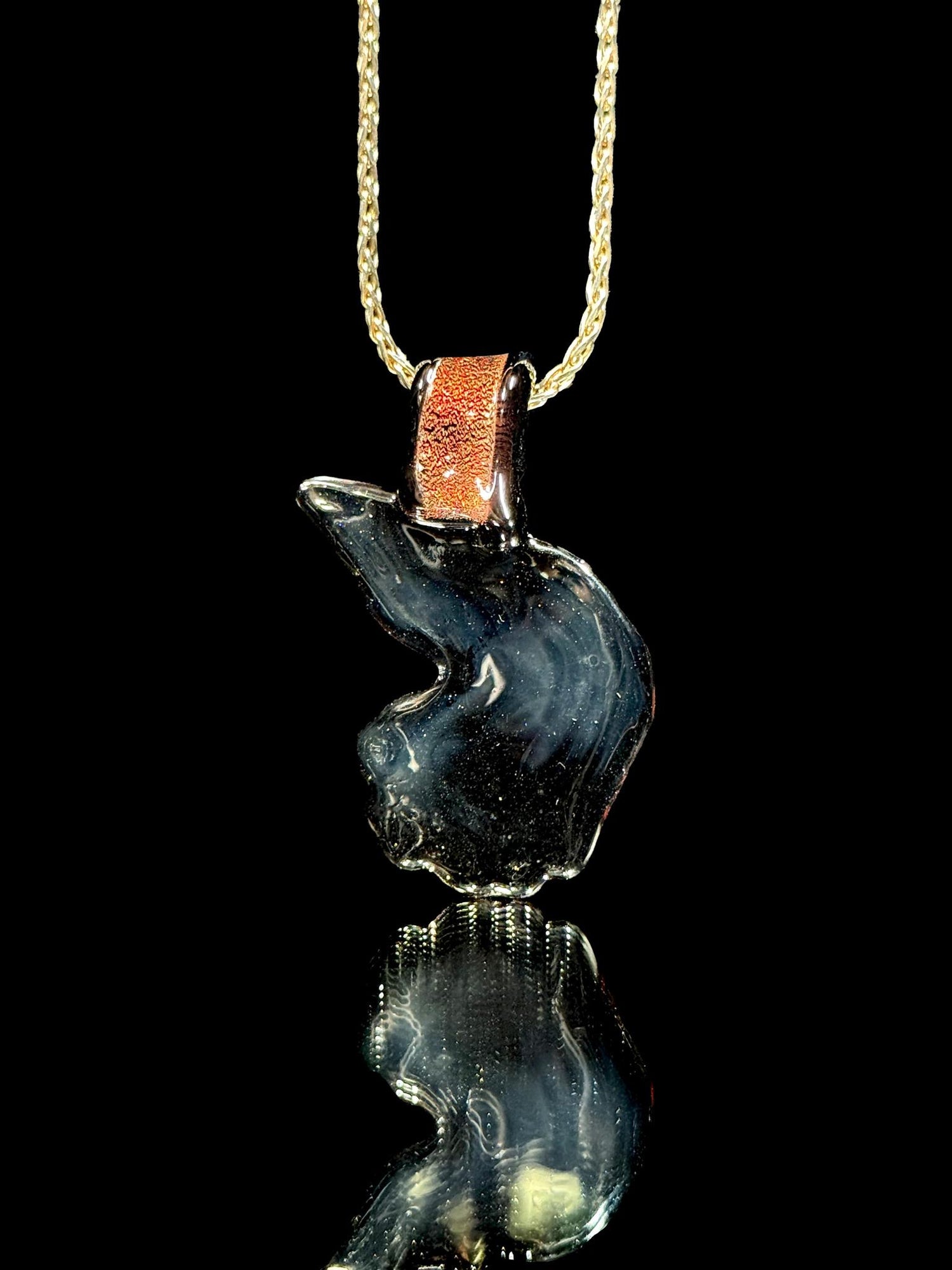 Windstar Glass Butterfly Wing Pendant