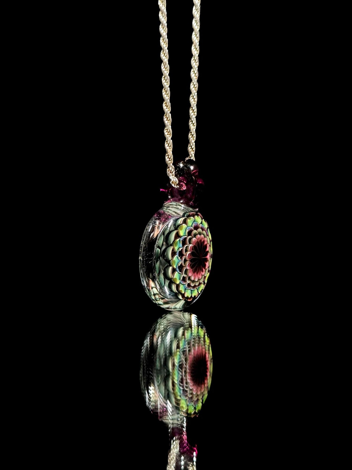JuJu Glass Dotstack Pendant