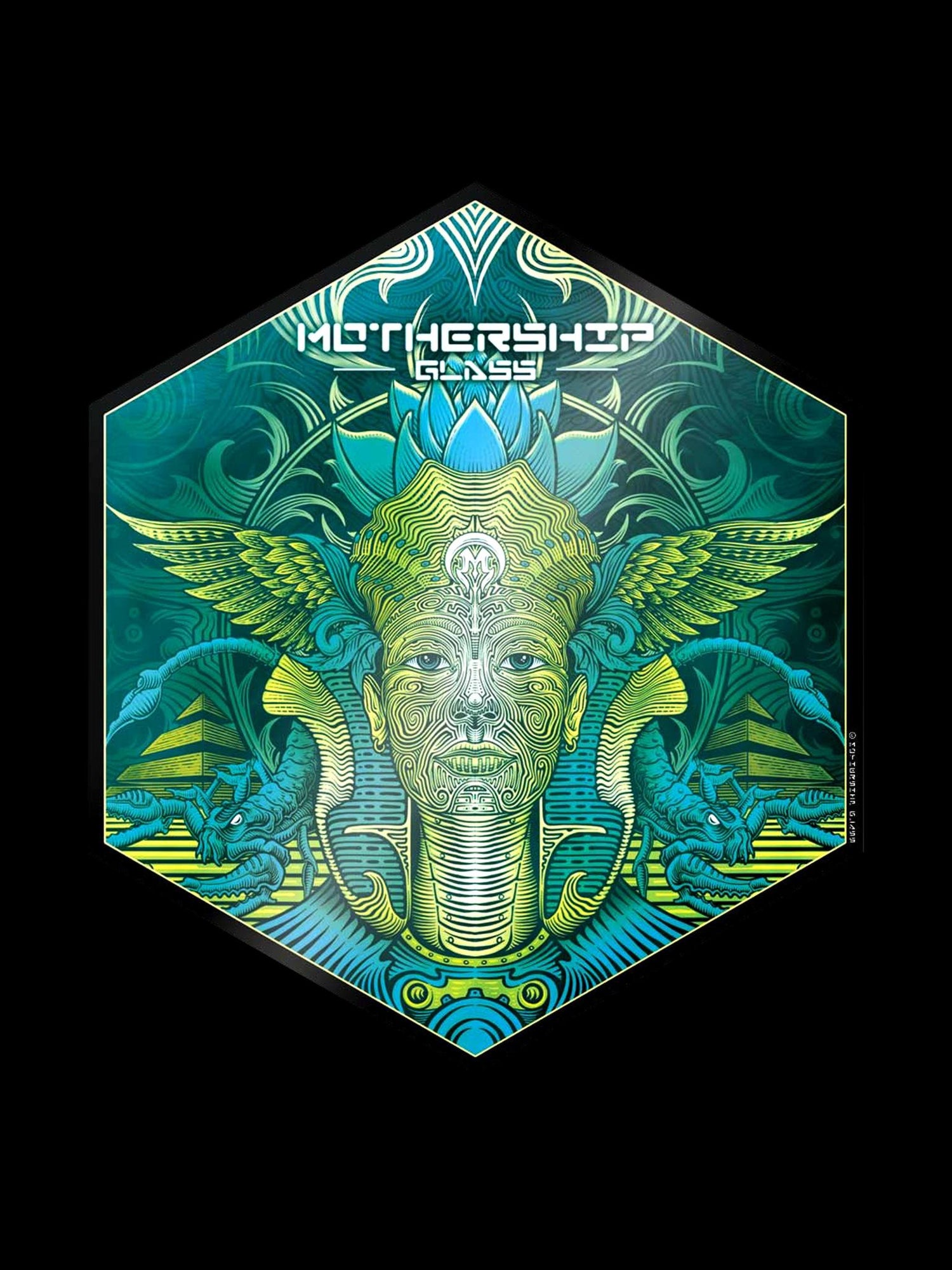 Mothership Silicone Hex Mat Artifact