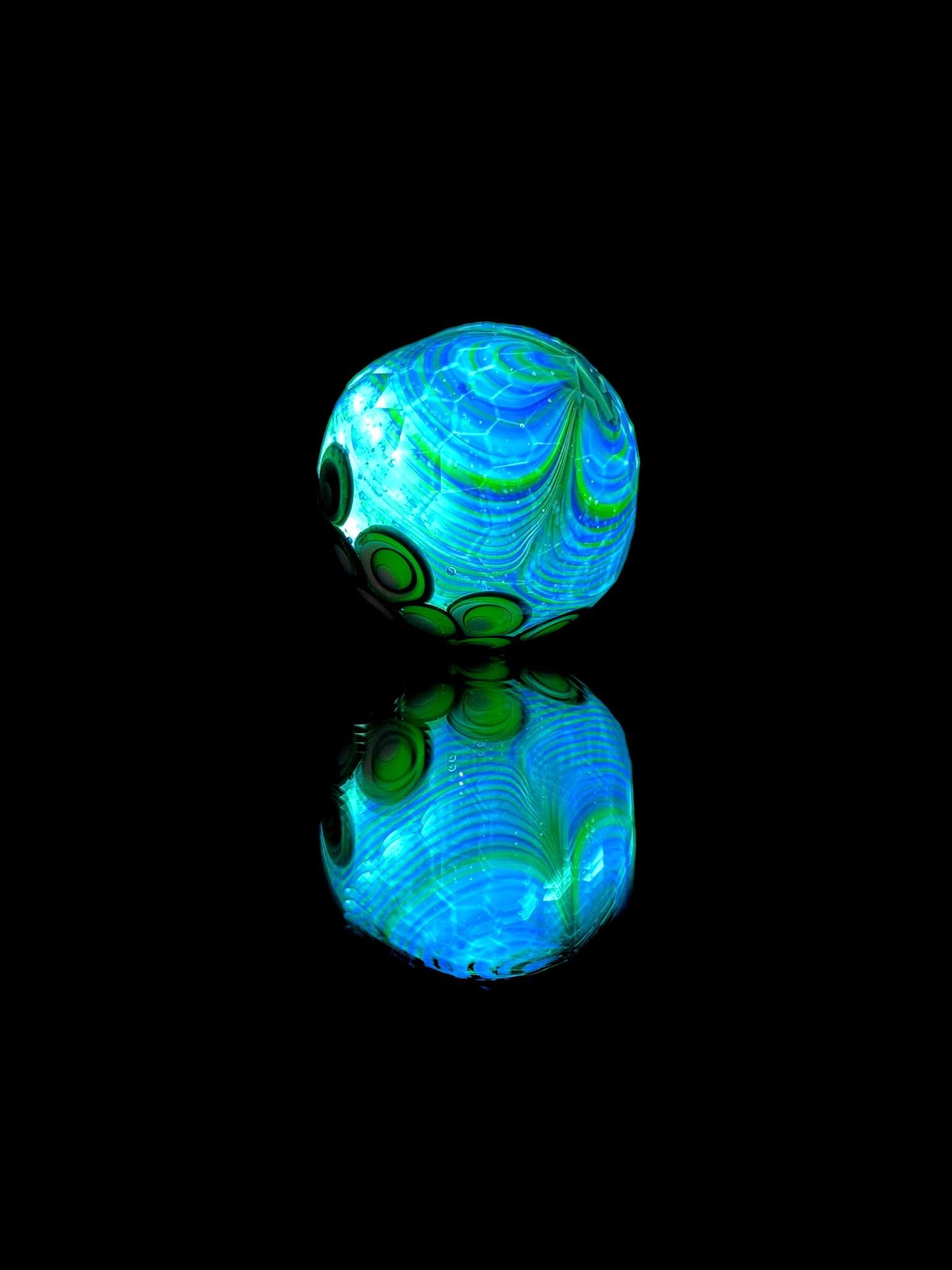 Indo Glass x Fatal Facets Uv Marble