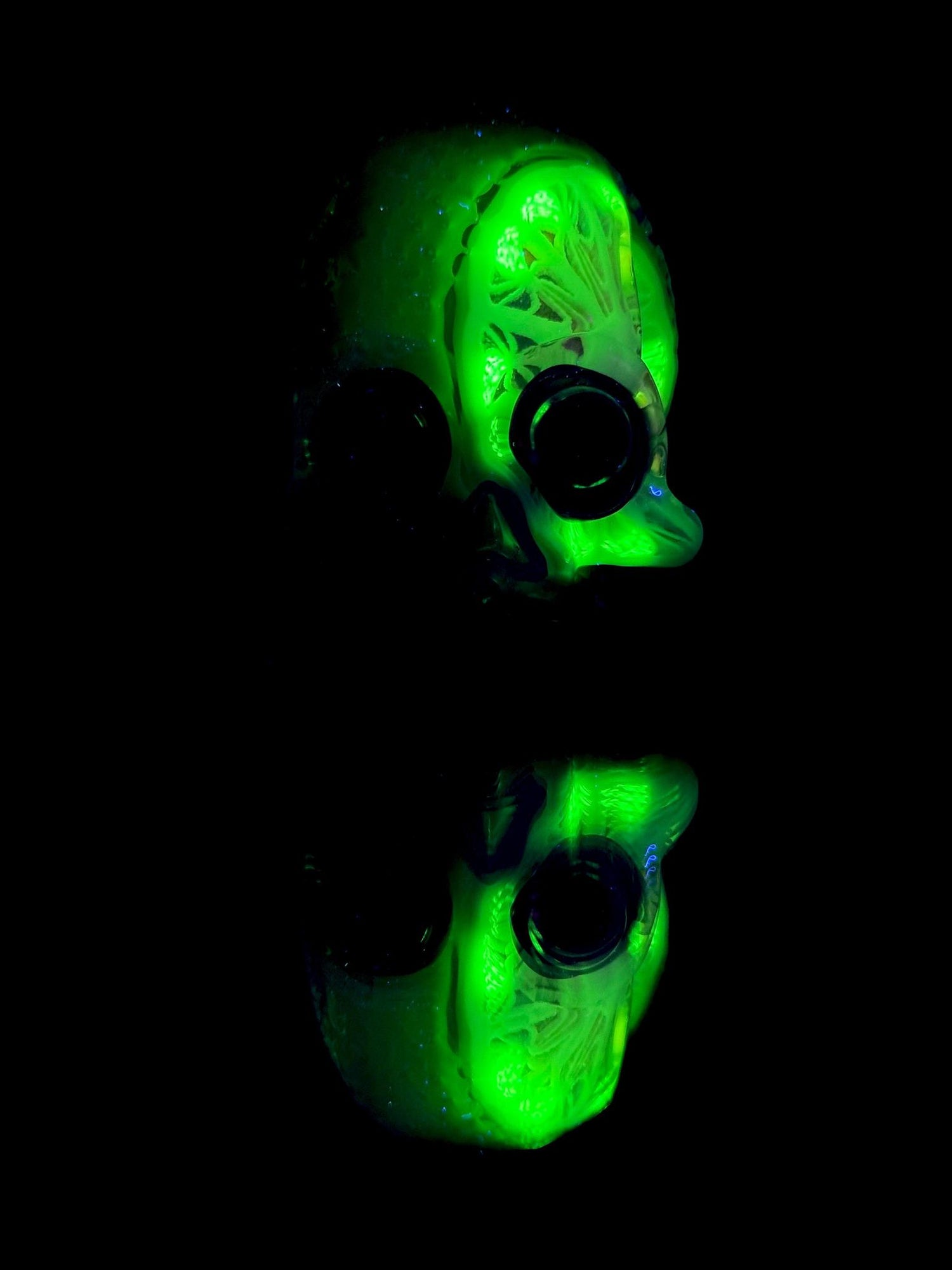 AKM x Lyons Lime Skull Pendant