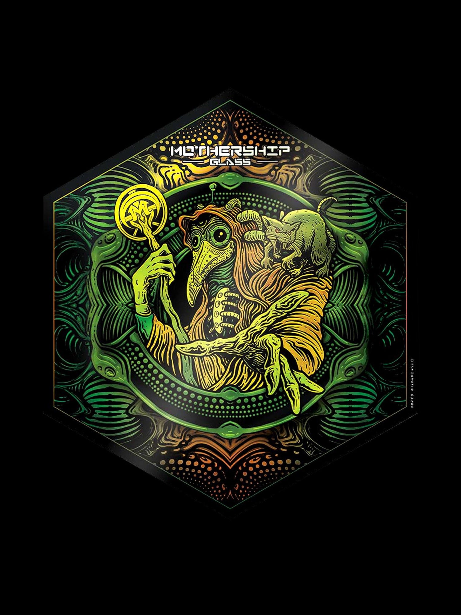 Mothership Silicone Hex Mat Plague Doctor