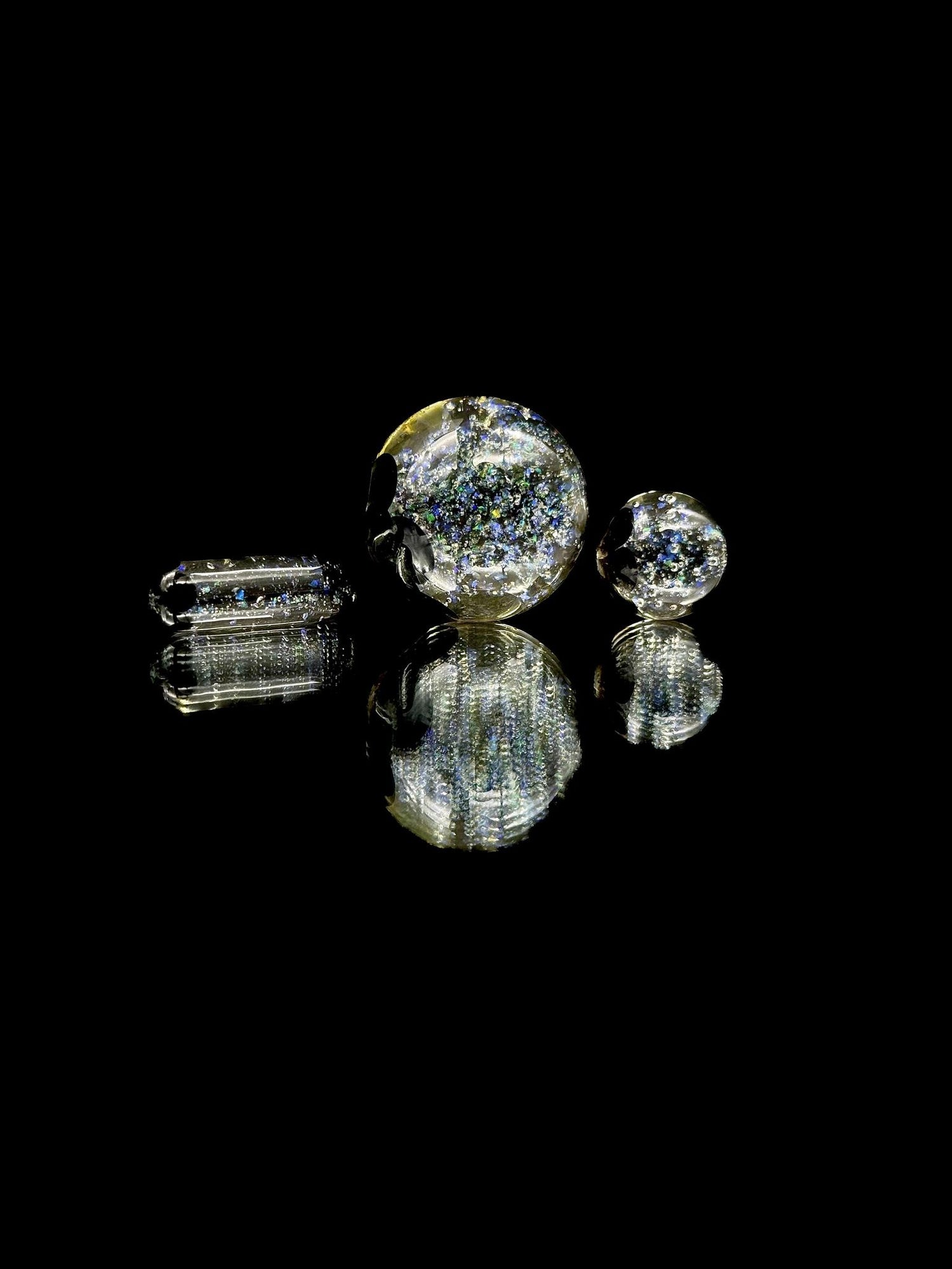 Indo Glass Uv Cropal Slurper Set