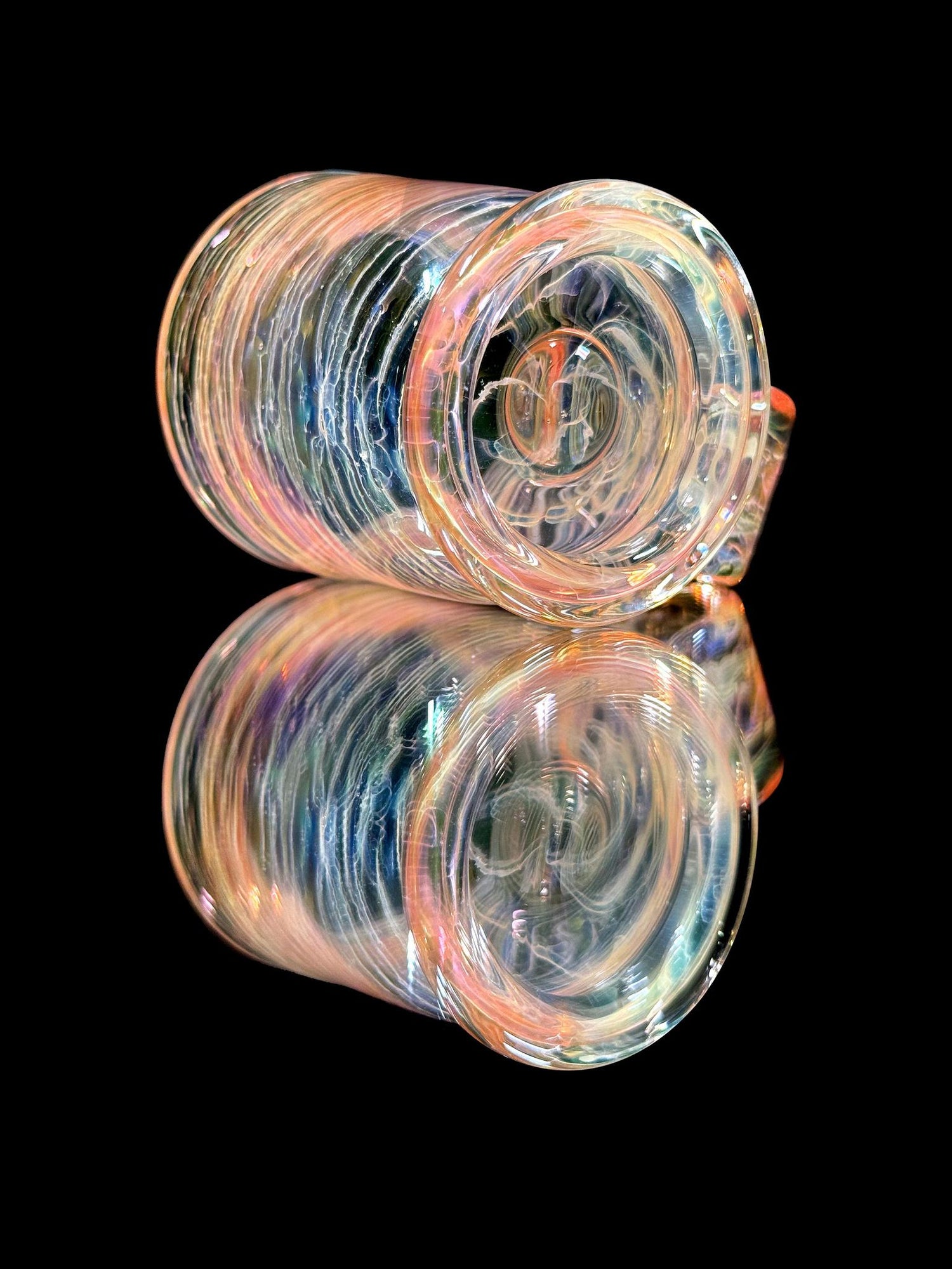 EH Glass Fumed Tea Cup