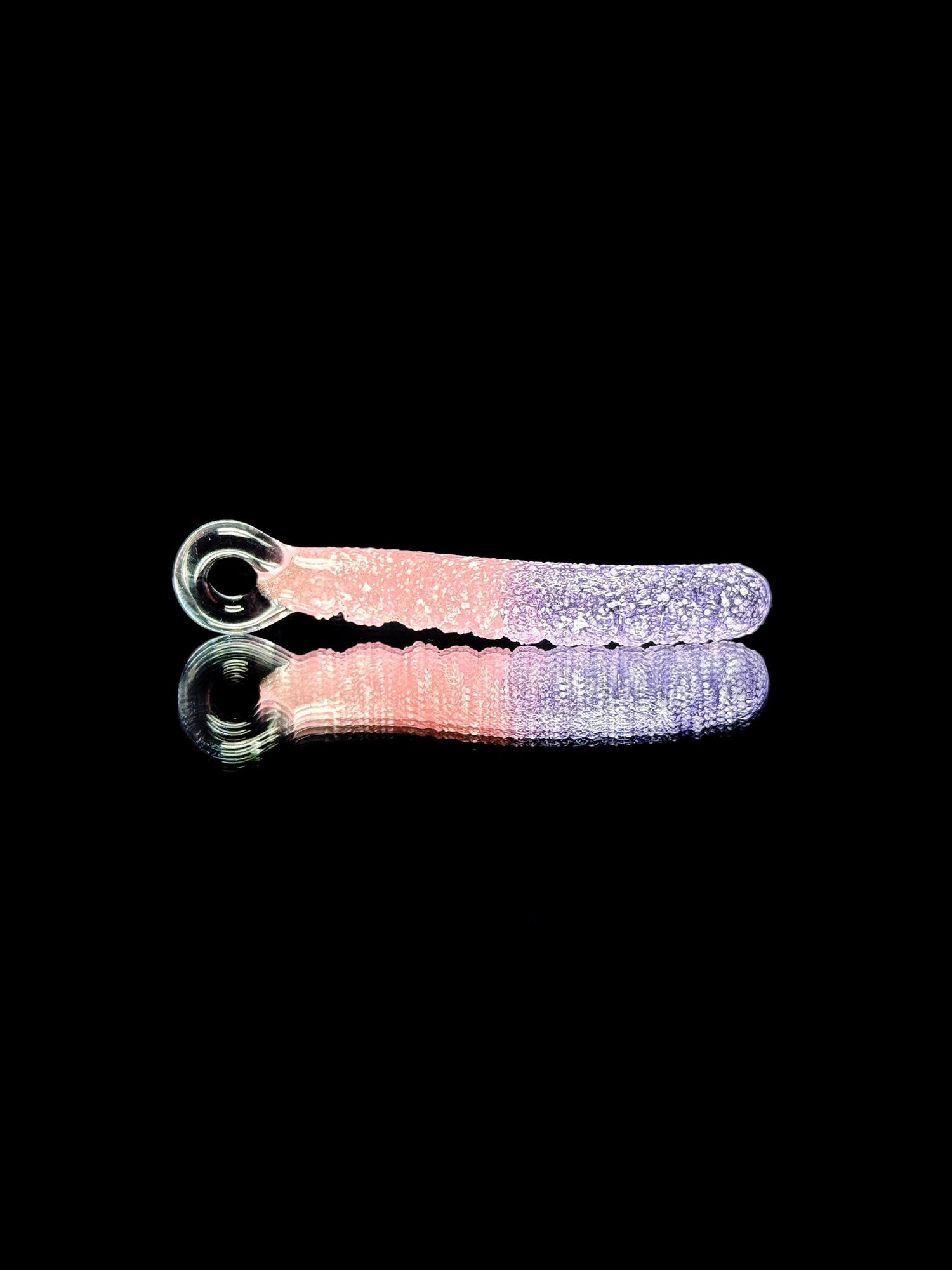 Emperial Glass Gummy Worm Pendant