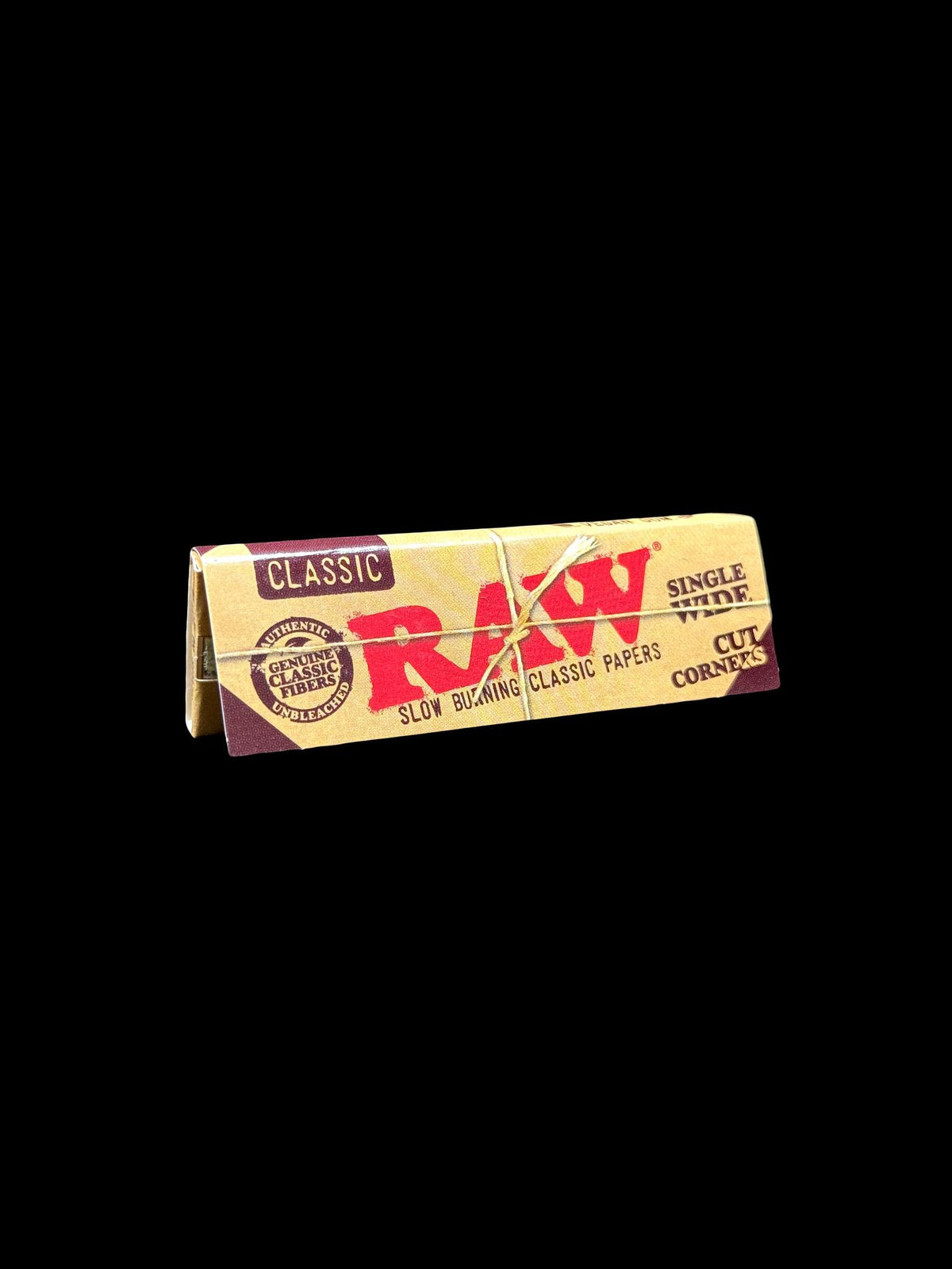 Raw Papers Classic Single Wide Cut Corners