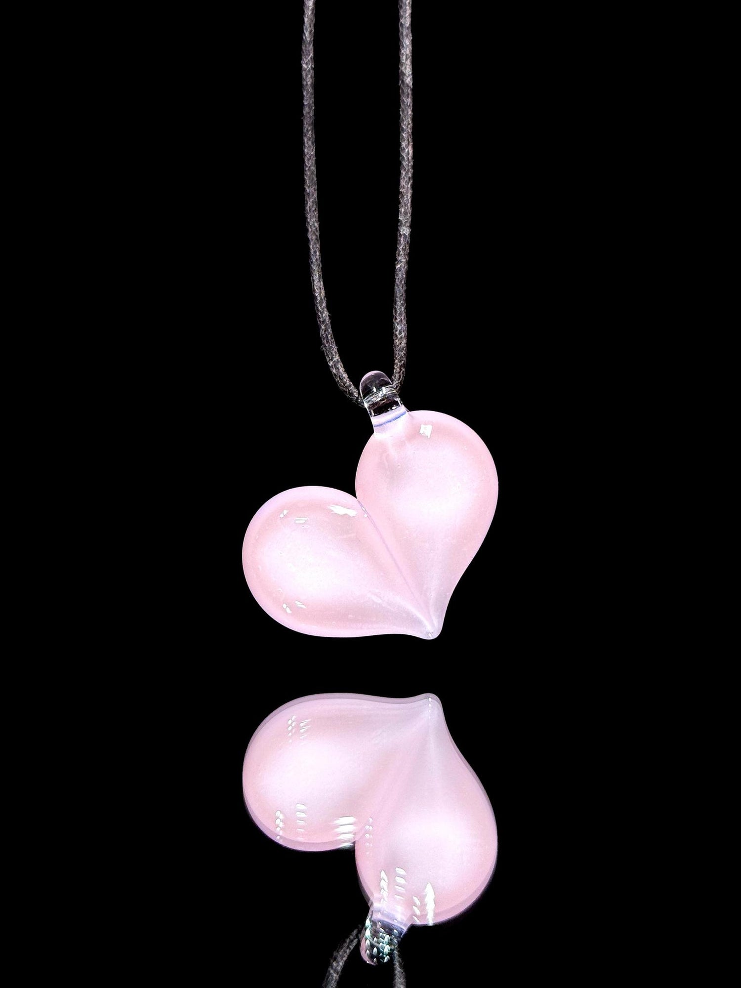 Florin Glass Heart Pendant