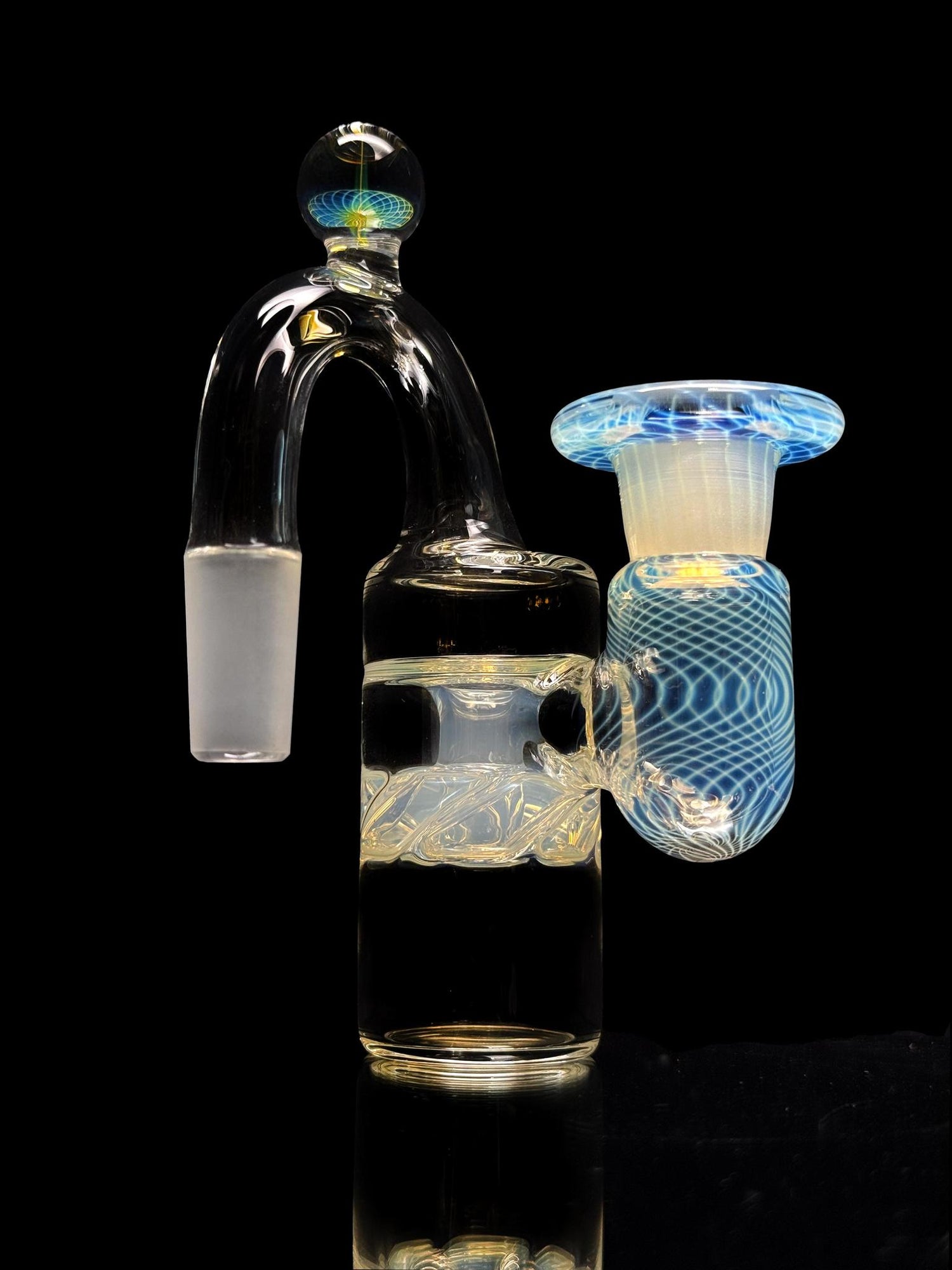 Terroir x Worm Glass Signature Dry Catcher V3 14mm 90 Degree