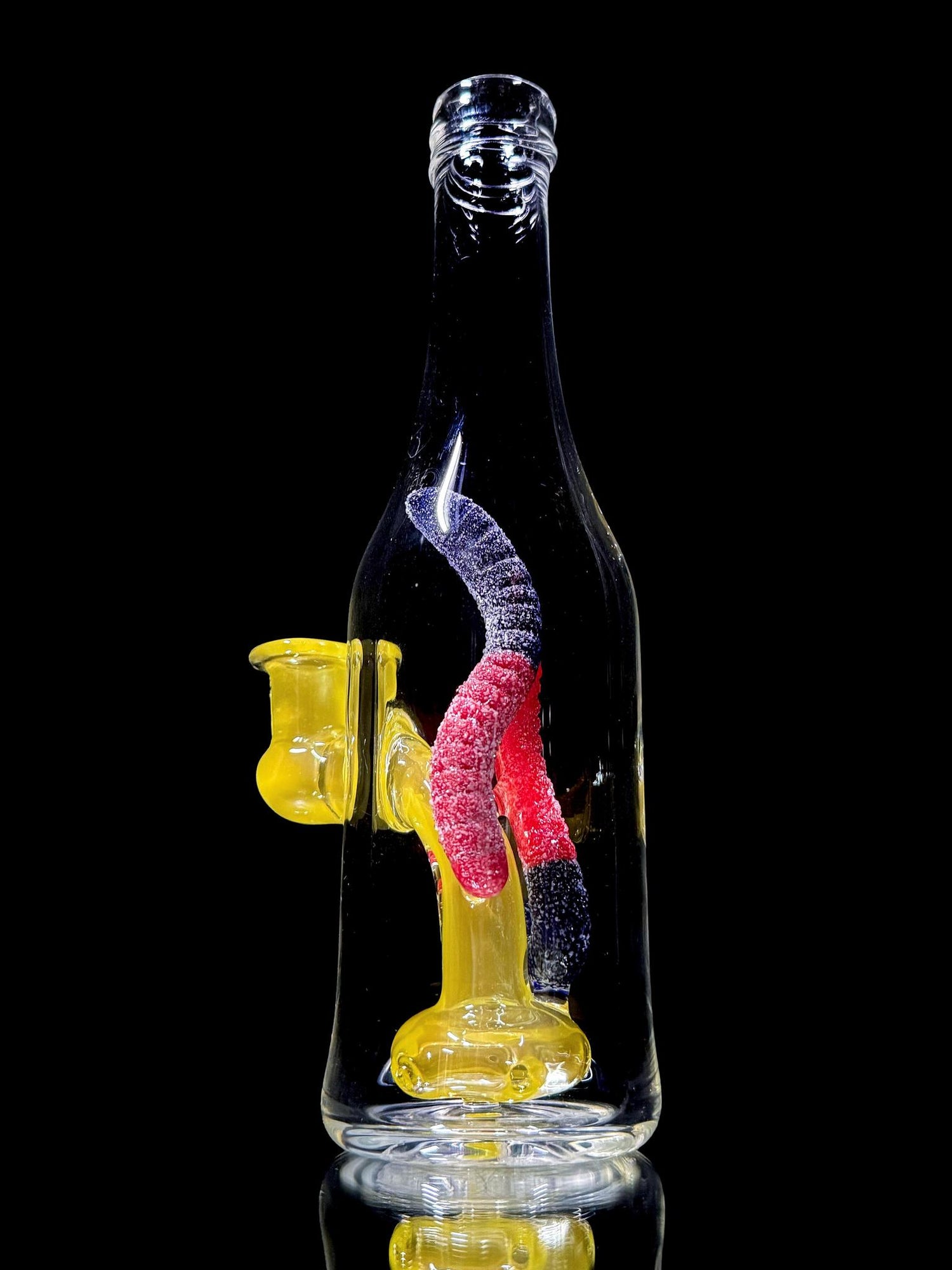Emperial Glass Gummy Worm Bottle Rig