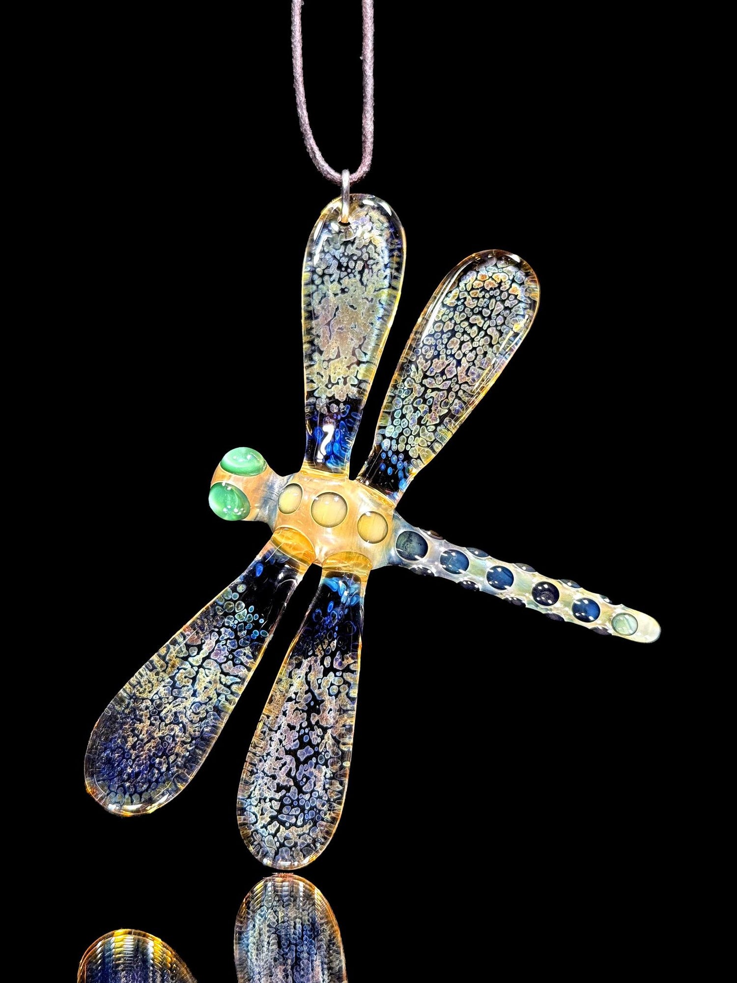 Florin Glass Dragonfly Ornament