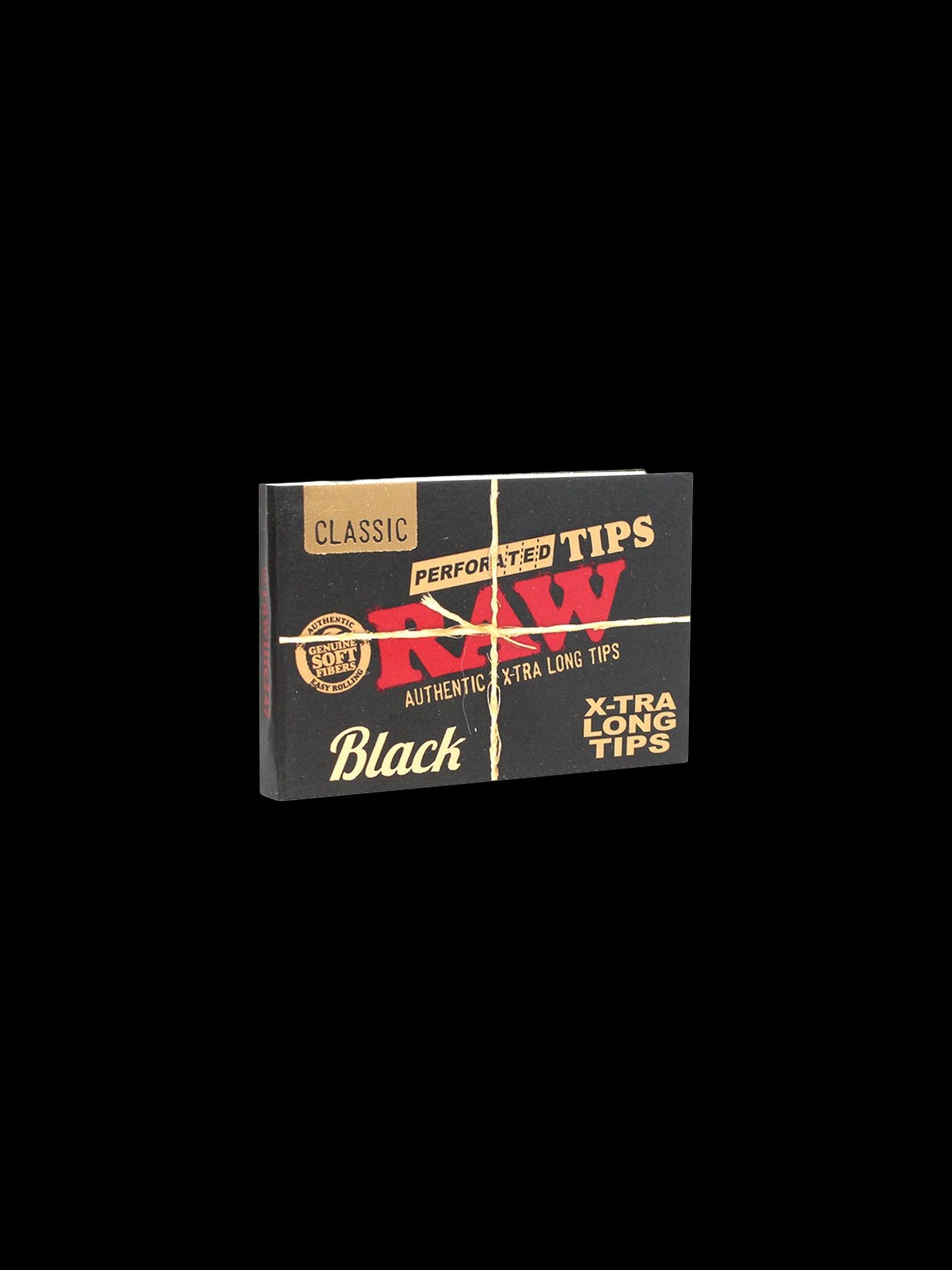 Raw Tips Black X-tra Long Tips
