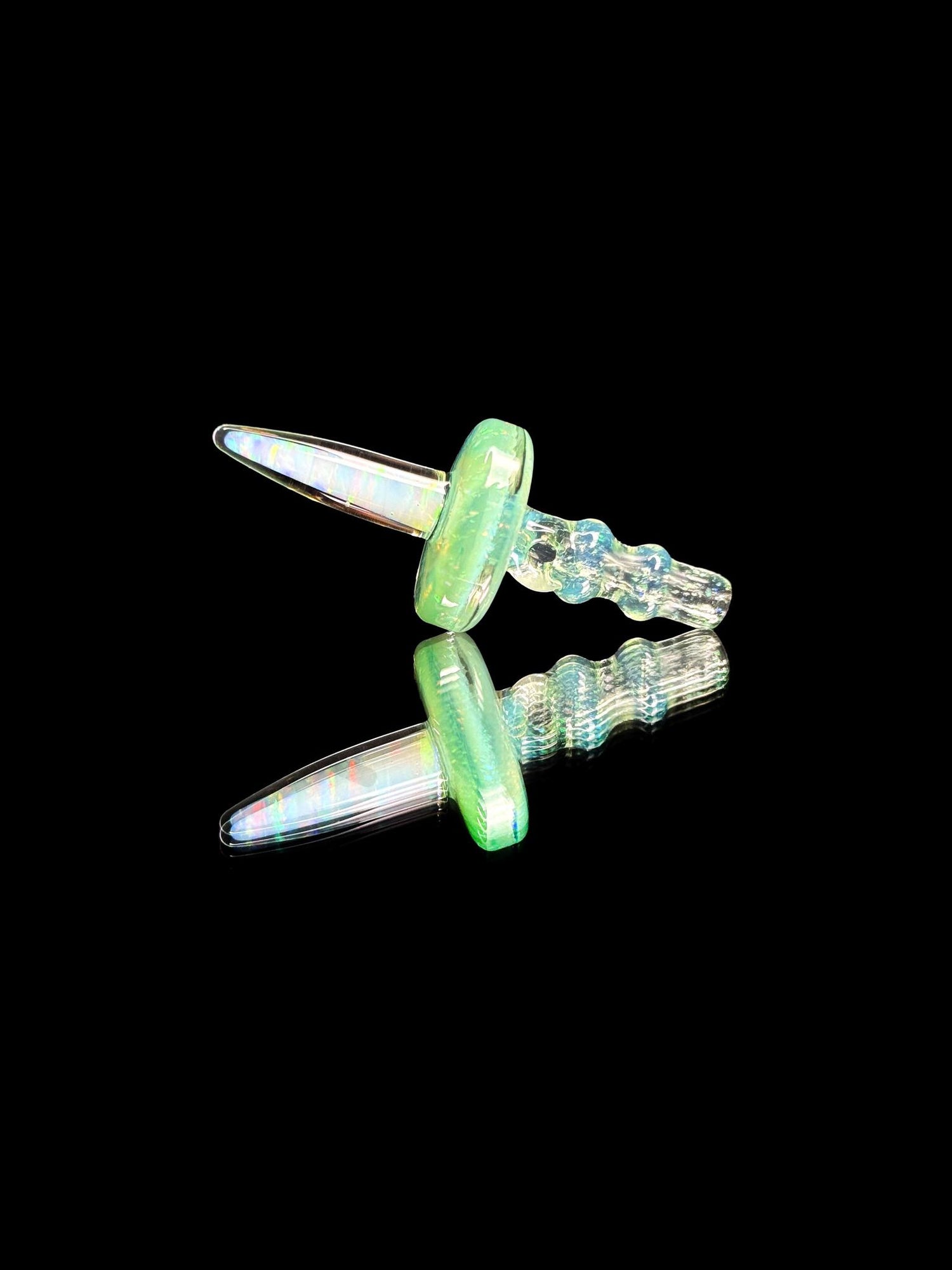 Bhoro Glass 20mm Opal Spike Joystick