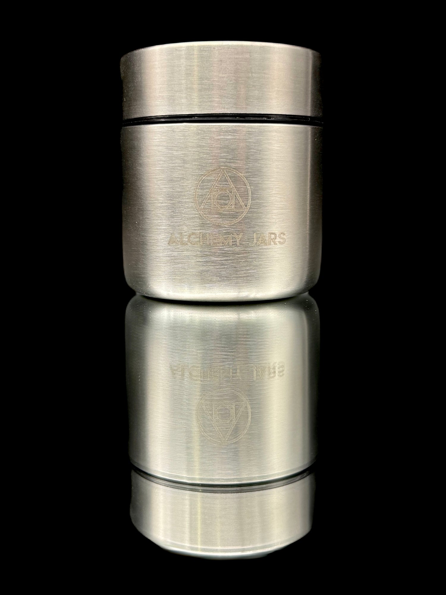 Glass Alchemy Jar Silver 50ml