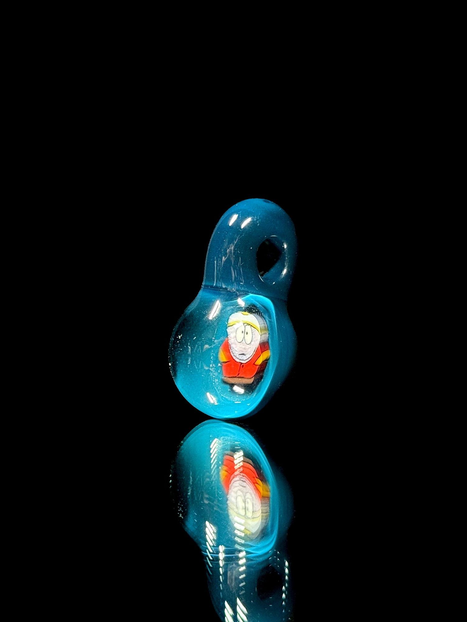 Keys Glass Millie Pendant