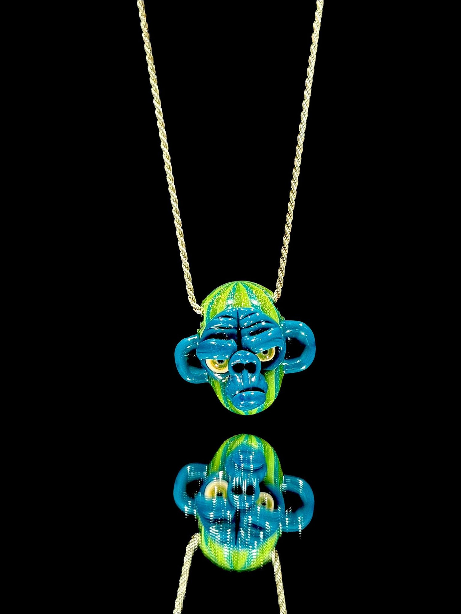 Darby x Coyle Monkey Head Pendant