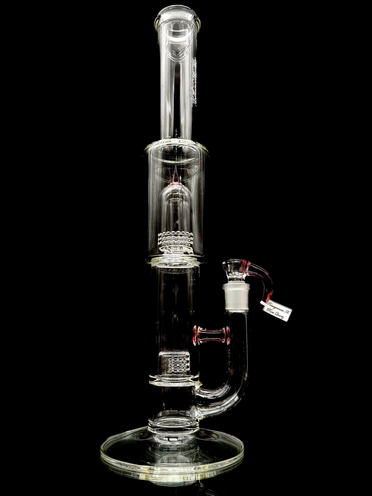 Sovereignty Glass MA Grid Cap Front Facing to Full Sized Grid Dome 75mm Can 44mm Neck