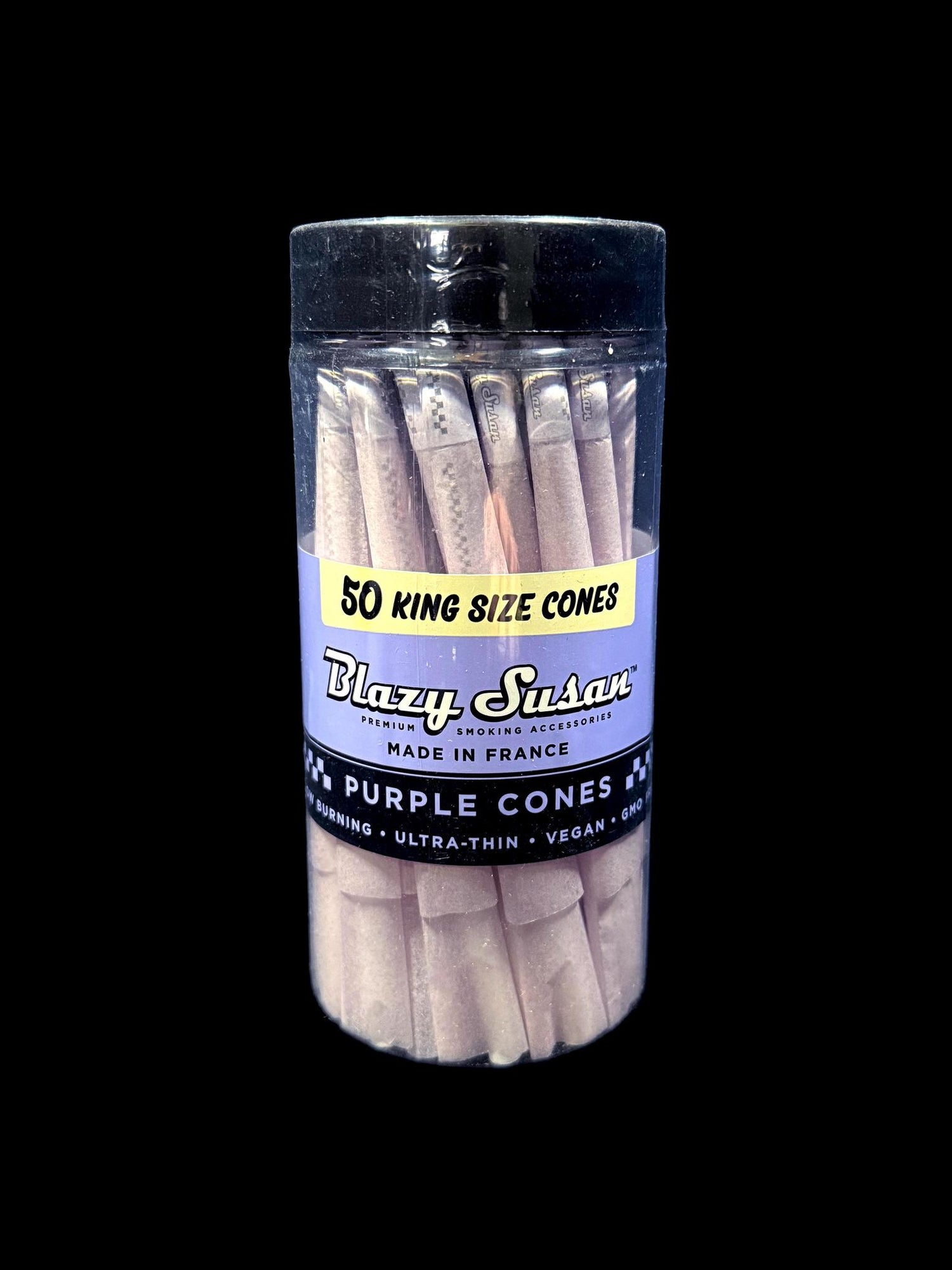 Blazy Susan Cones King Size Purple 50pk