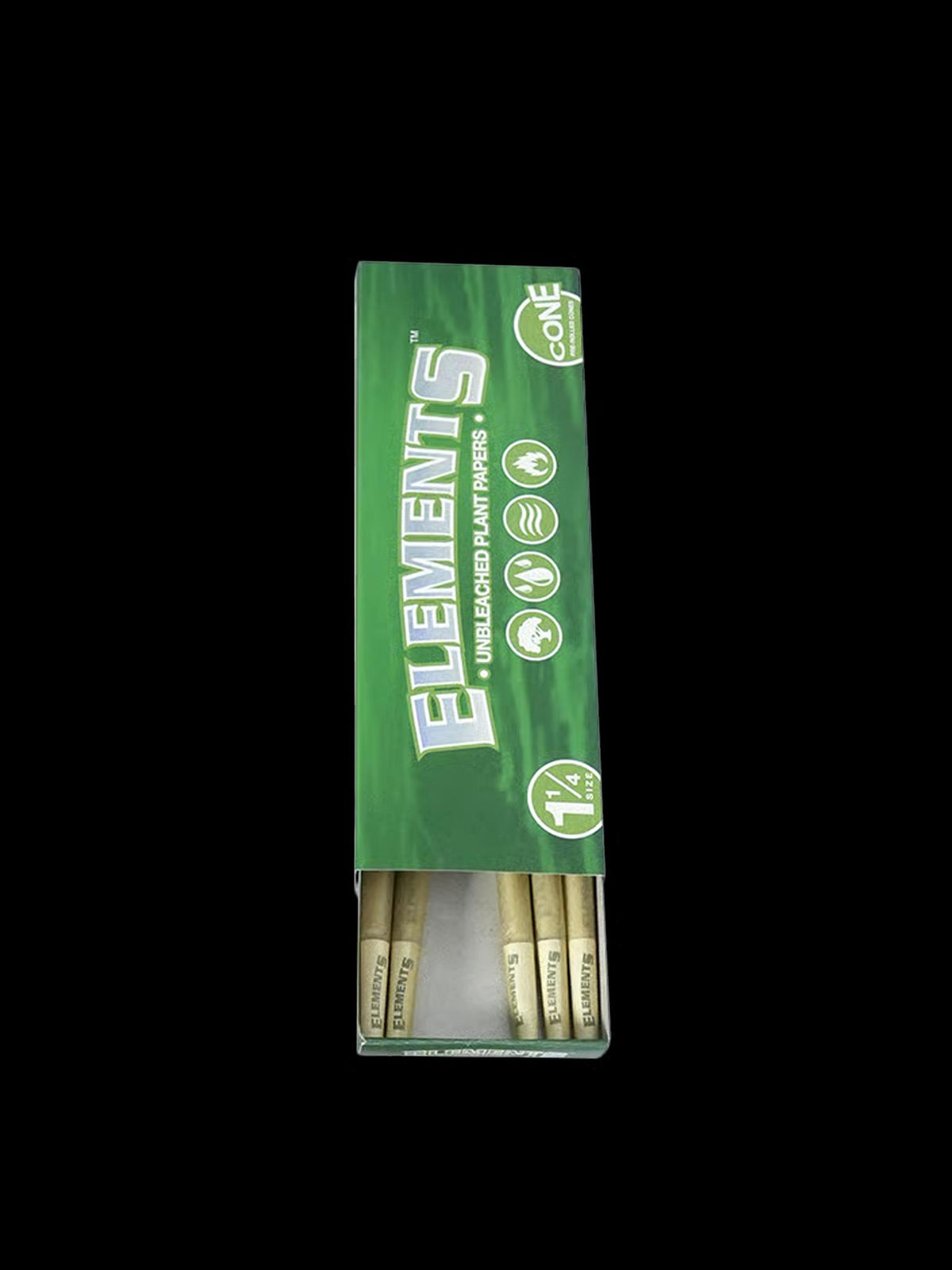 Elements Cones Green 1.25 20pk