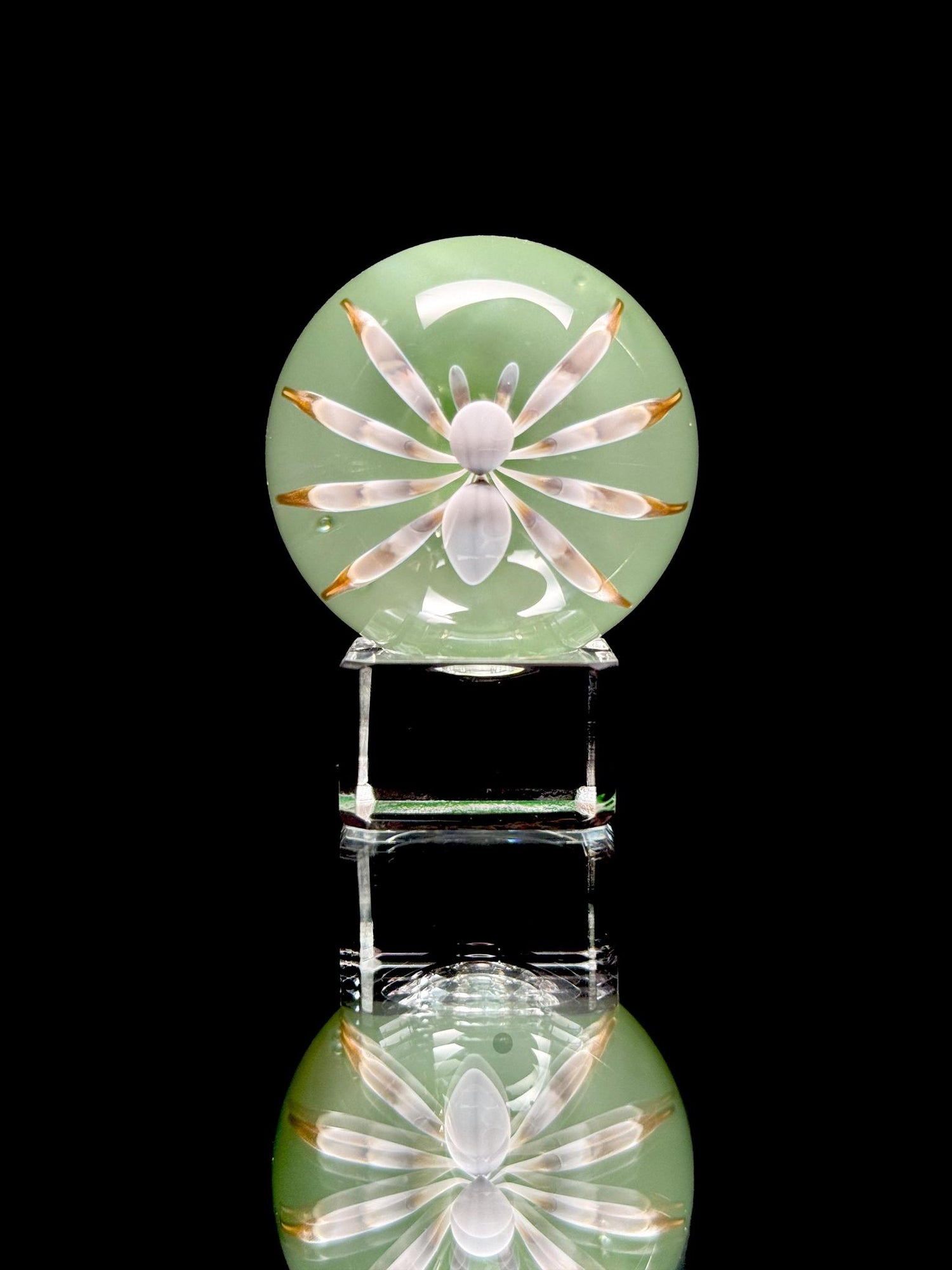 Florin Glass Lg Spider Marble