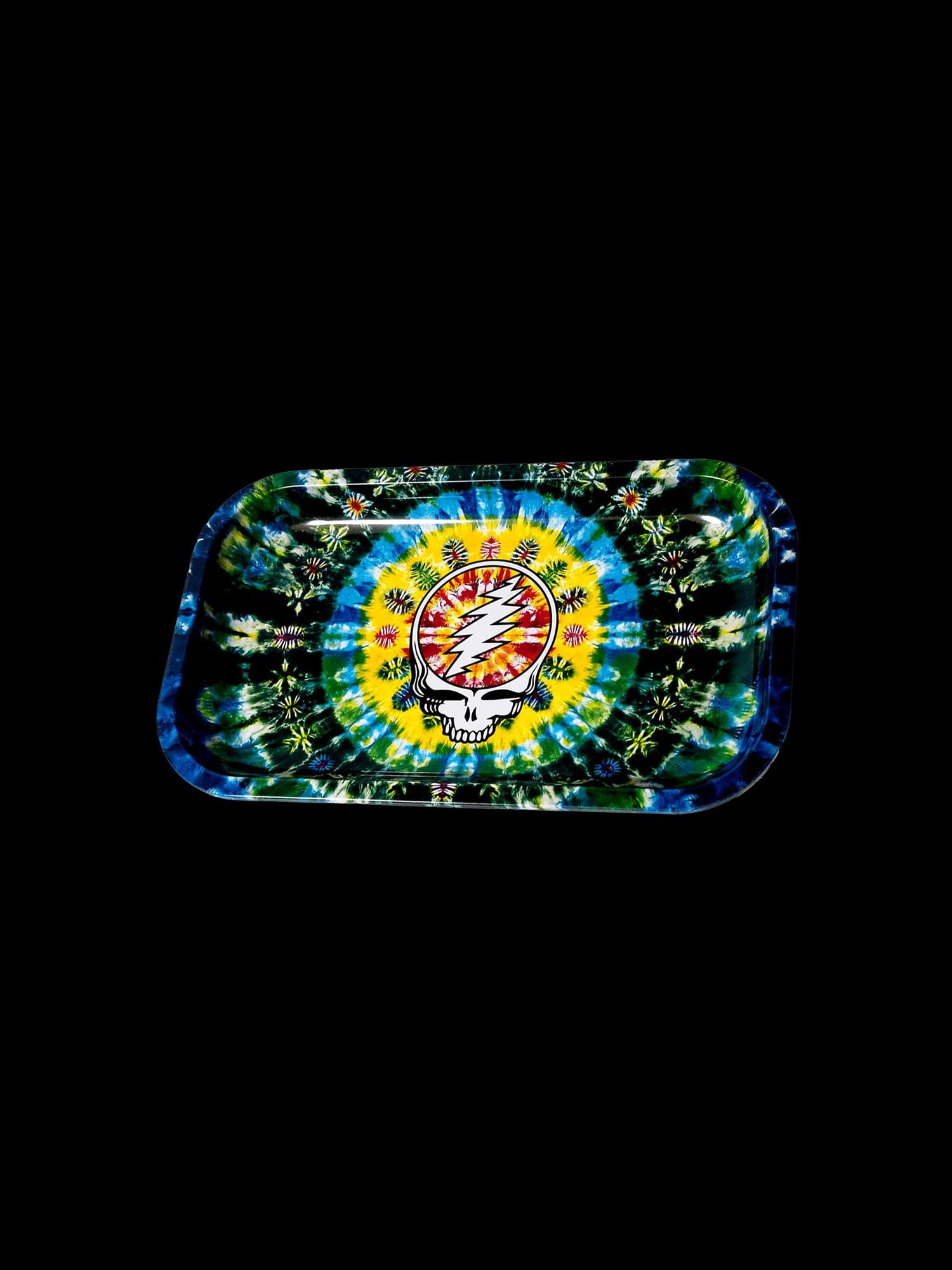 Blazy Susan x Grateful Dead Rolling Tray Md Tie-Dye Stealie