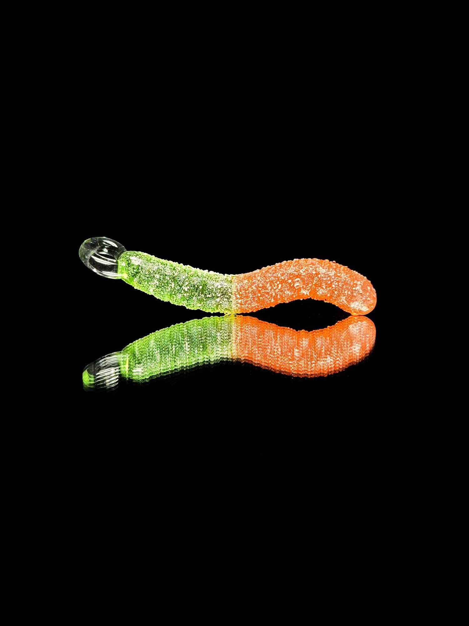 Emperial Glass Gummy Worm Pendant