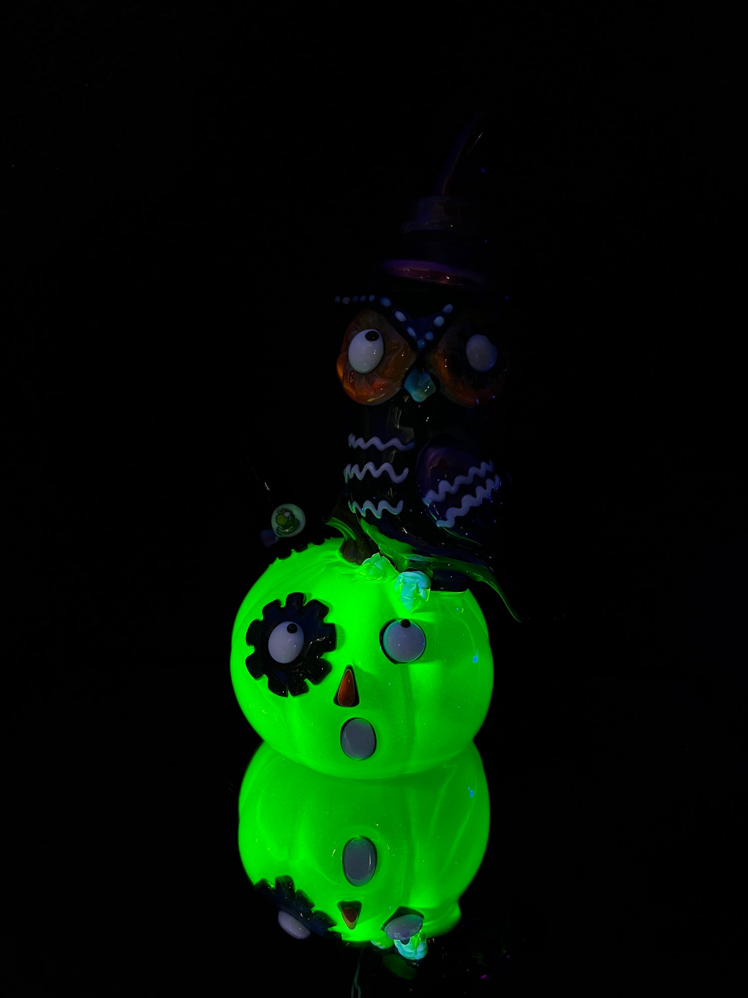 BTGB Uv Owl Pumpkin