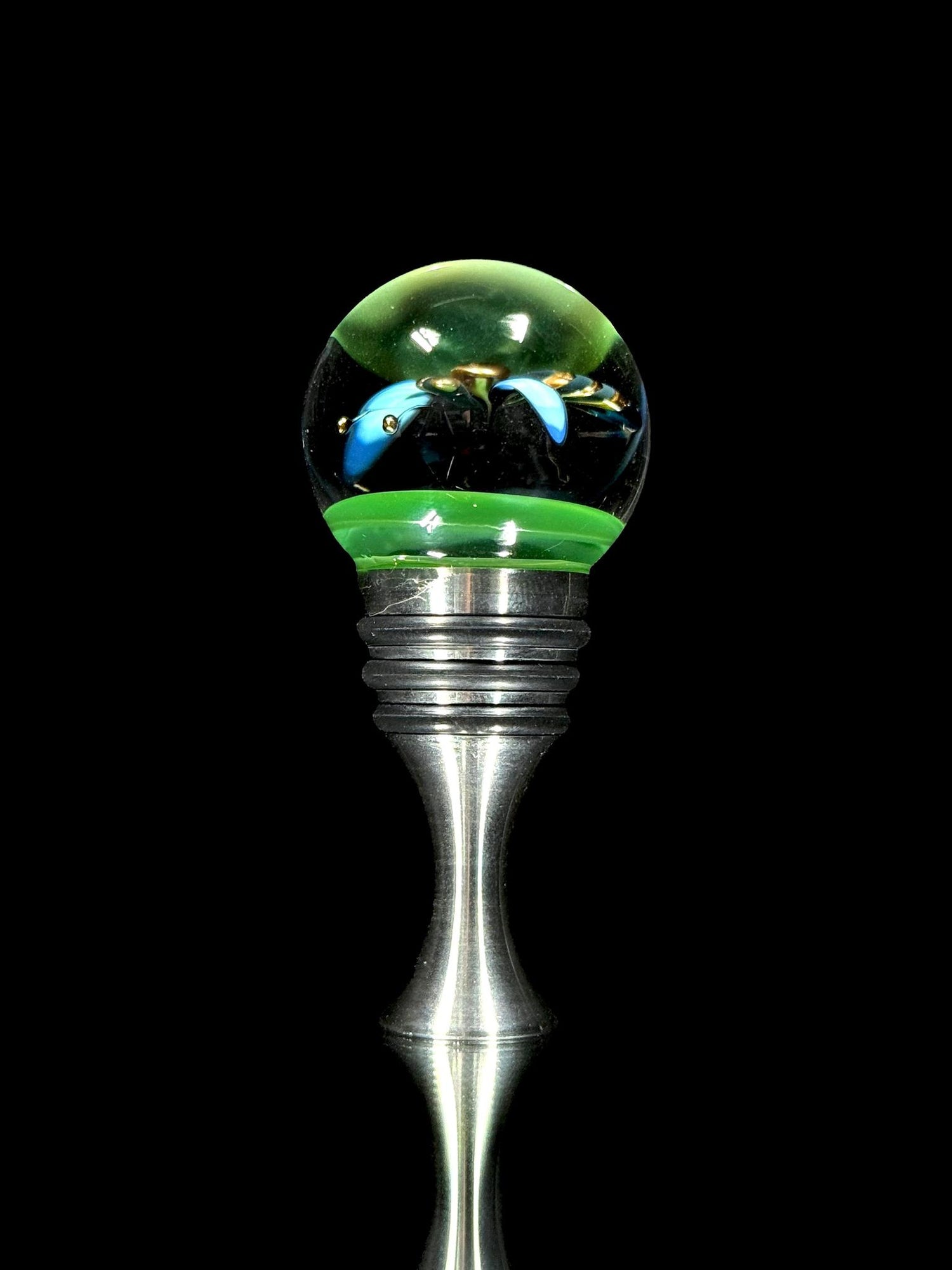 Florin Glass Wine Stopper