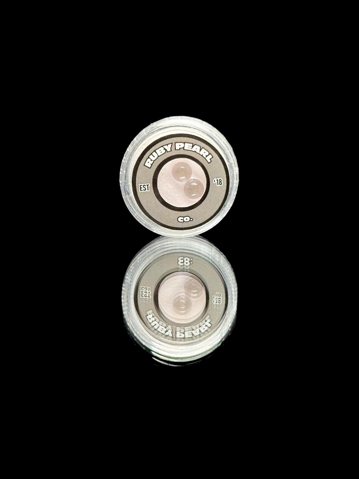 Ruby Pearl Co 5mm White Sapphire 2pk