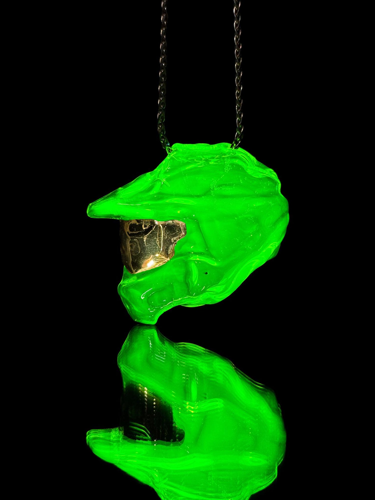 Tony Kazy Uv Half Halo Helmet Pendant