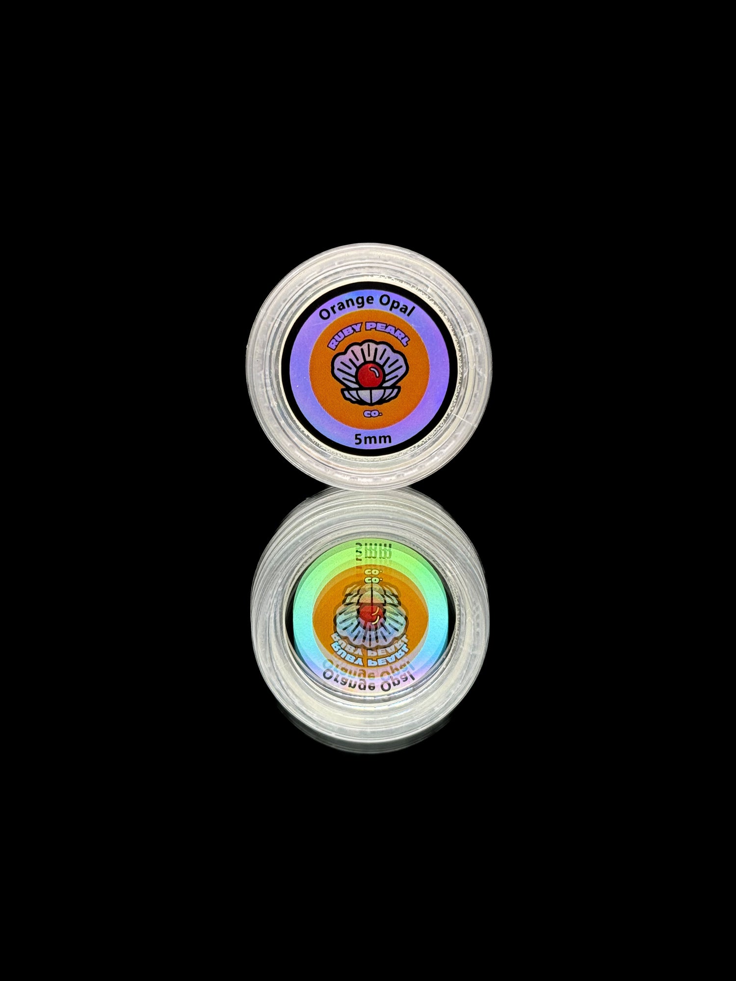 Ruby Pearl Co 5mm Orange Opal Terp Pearl