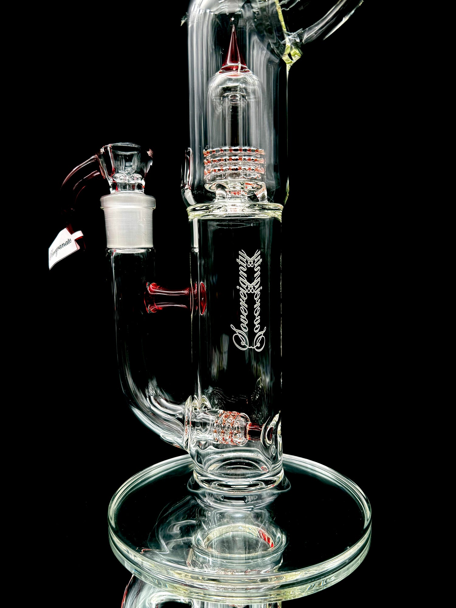 Sovereignty Glass MA StemLine 3 Cut 360 to Mini Grid Dome Natty Neck