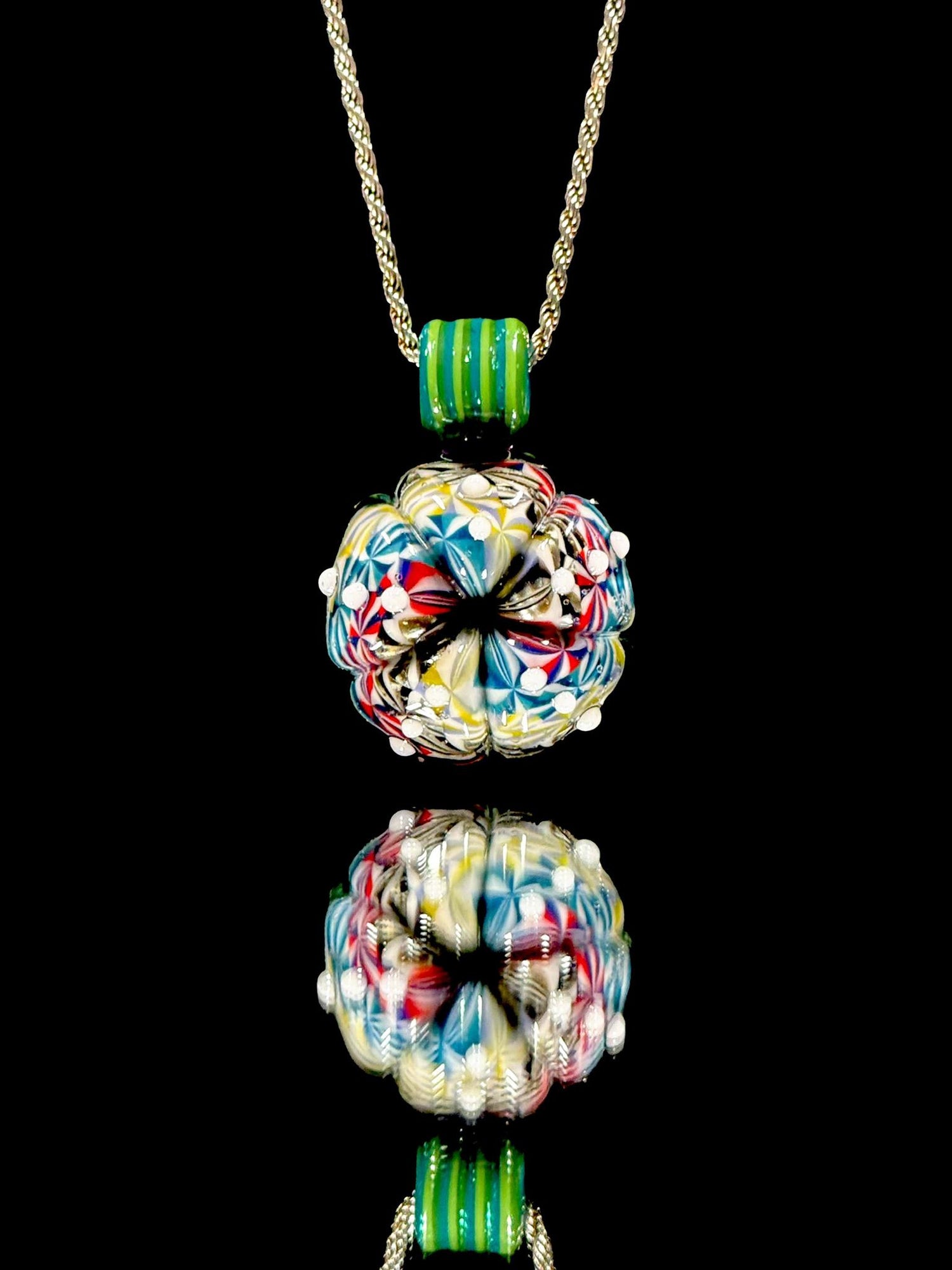 Darby x Disk Peyote Pendant