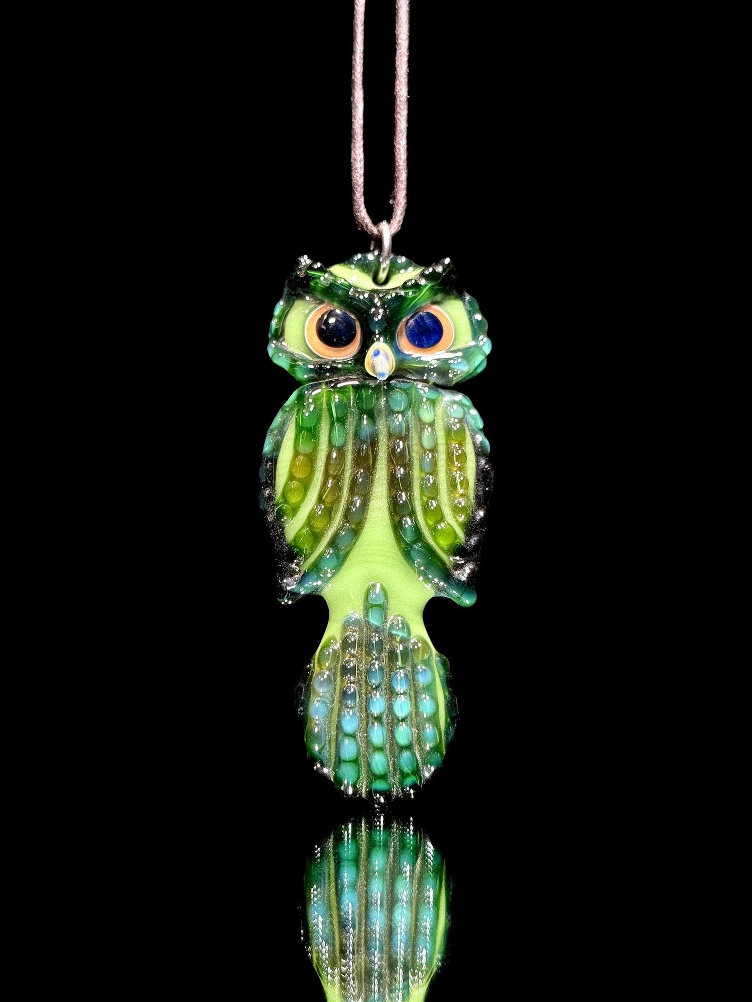 Florin Glass Owl Ornament